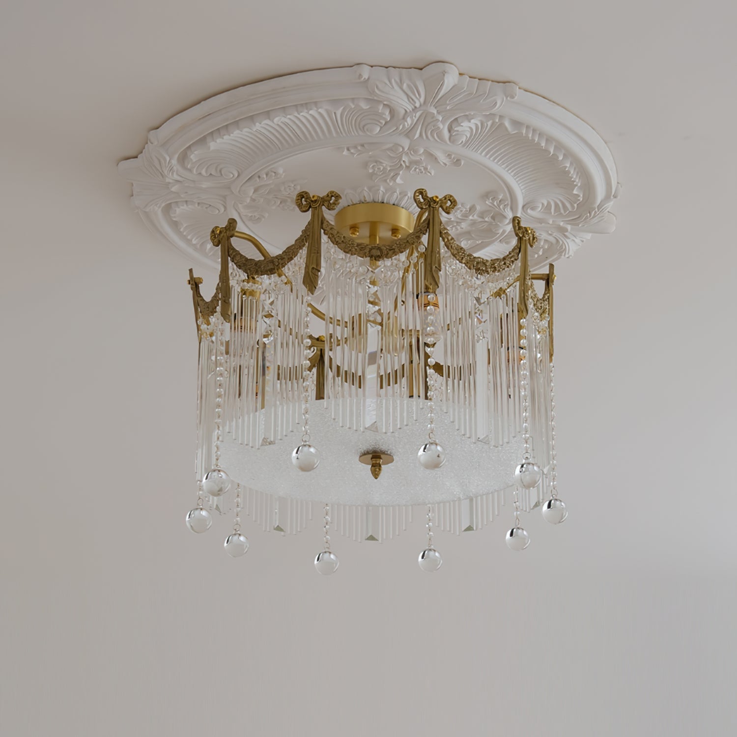 RAVENWOOD AQUA DRIP CEILING LANTERN