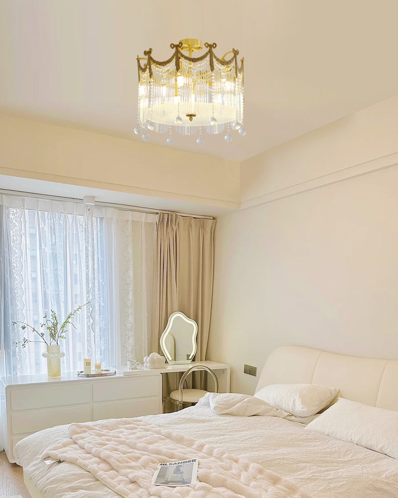 RAVENWOOD AQUA DRIP CEILING LANTERN