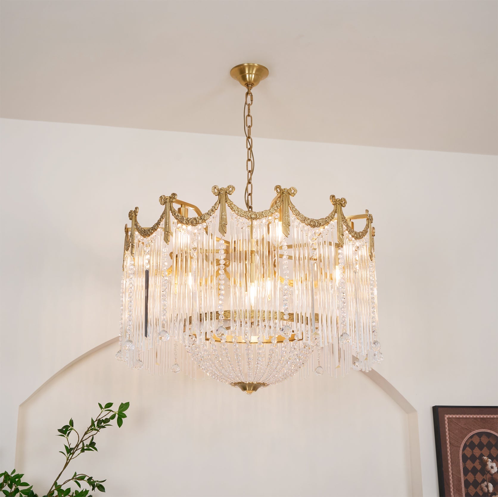 Regent's Cascade Crystal Pendant
