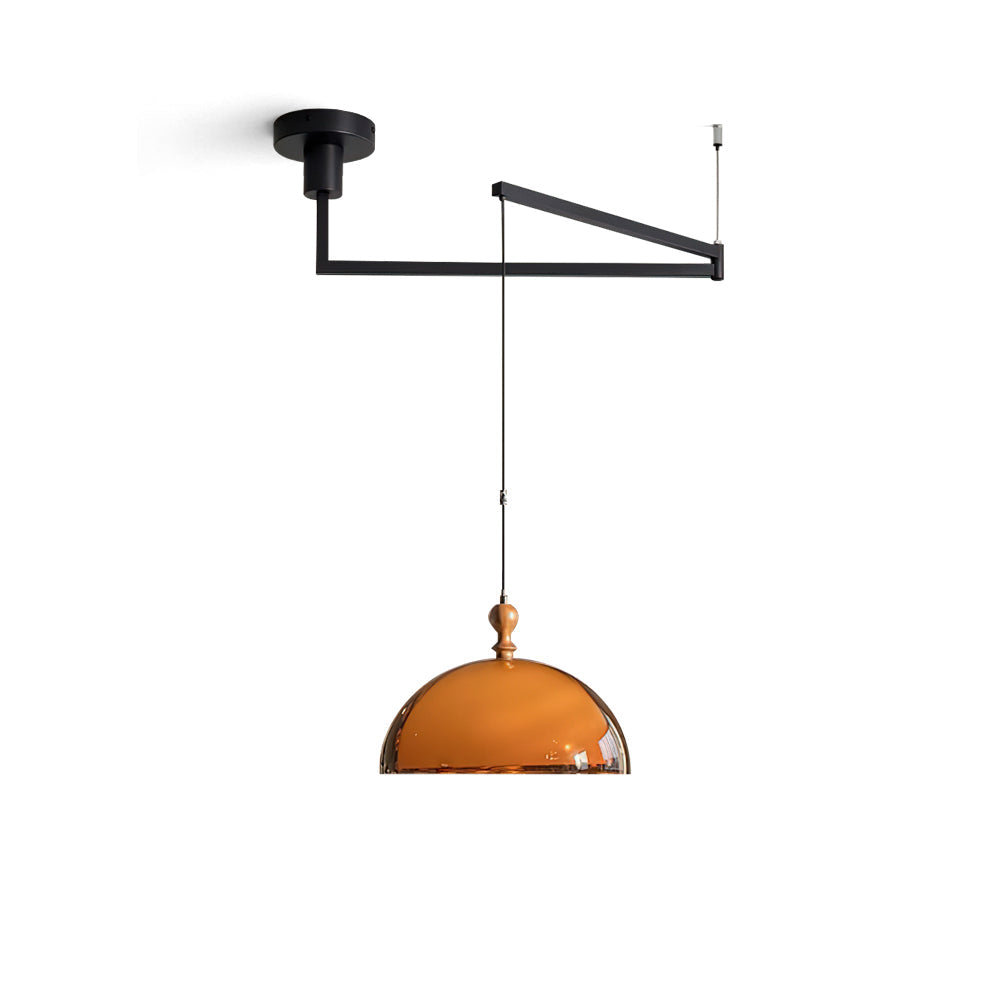 WINTHROP ADJUSTABLE ARM HANGING LANTERN
