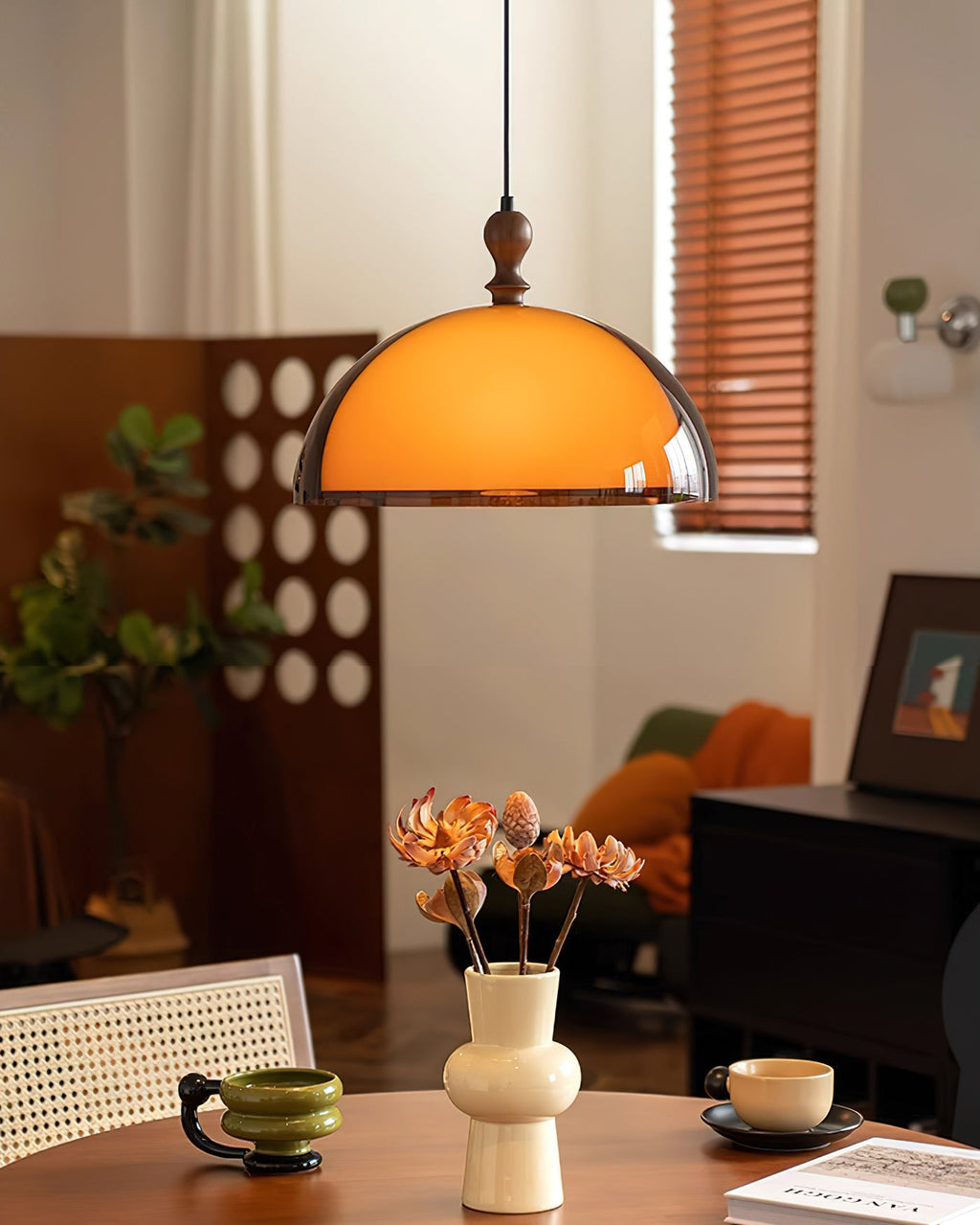 WINTHROP ADJUSTABLE ARM HANGING LANTERN