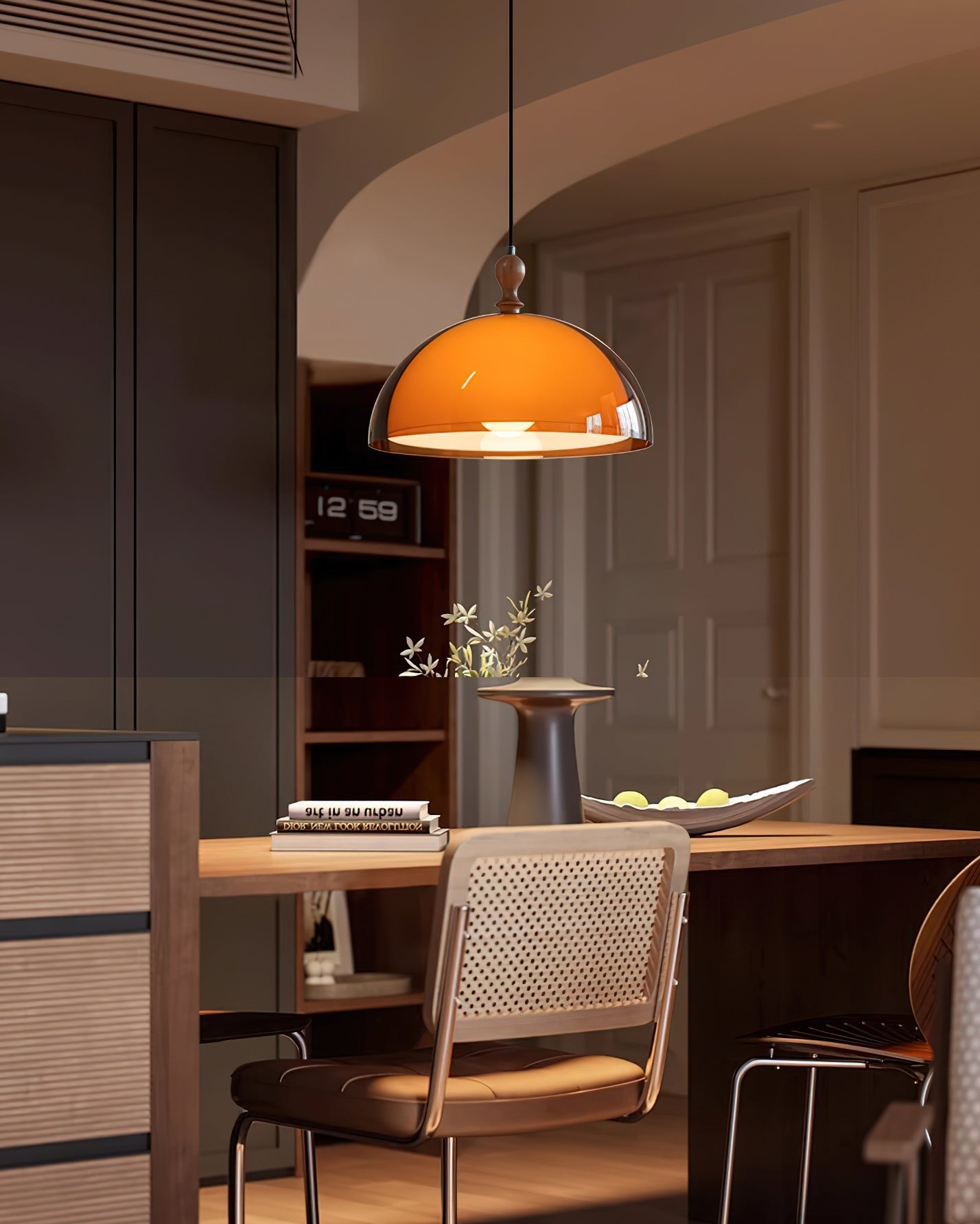 WINTHROP ADJUSTABLE ARM HANGING LANTERN
