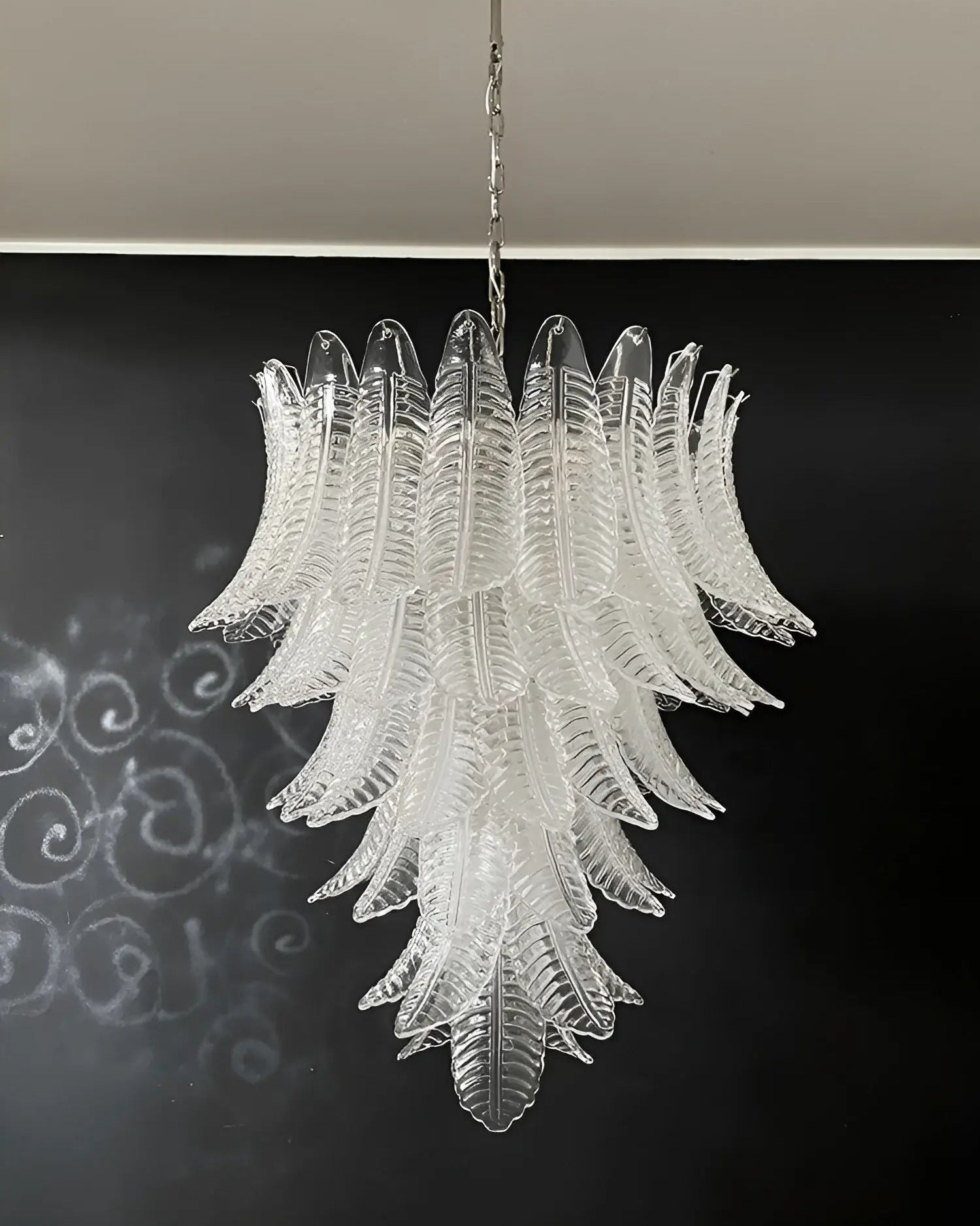 VERDANT PALM INFUSED CEILING LANTERN