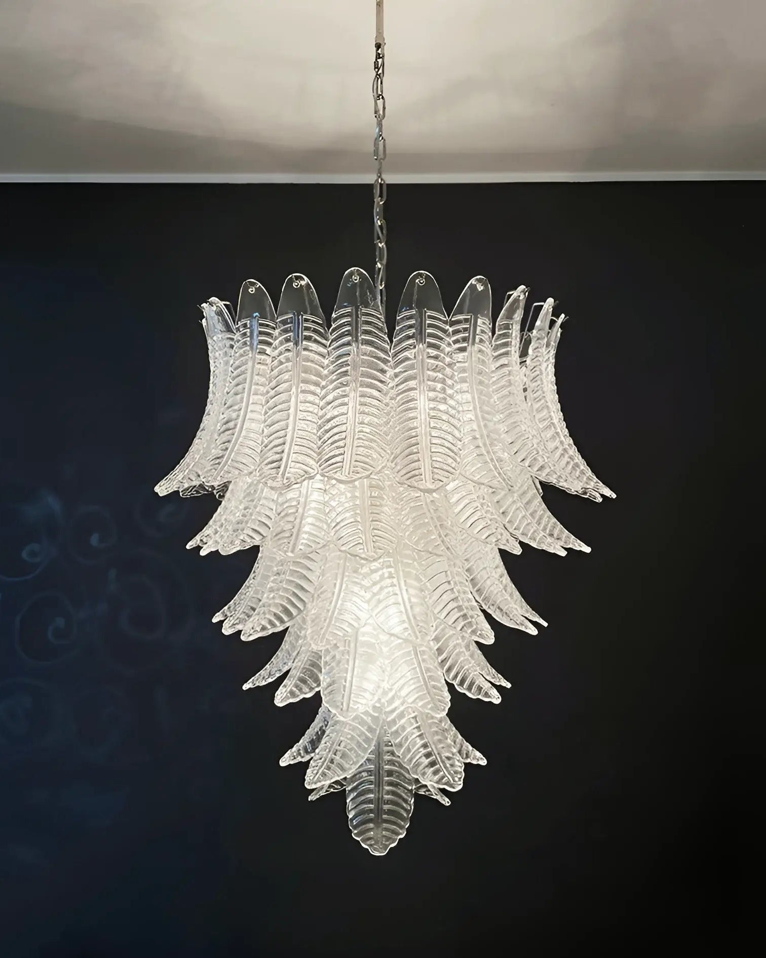 VERDANT PALM INFUSED CEILING LANTERN