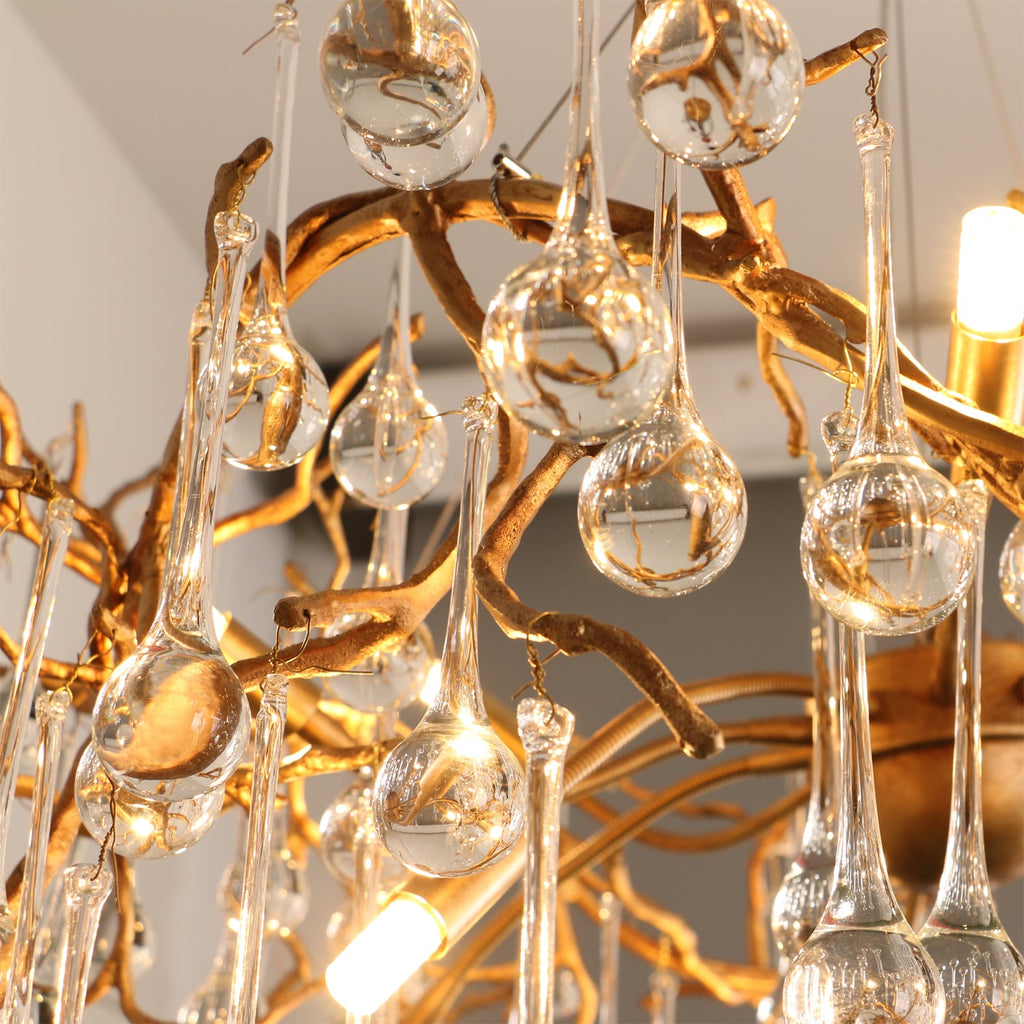 FENWICK CRYSTAL ORB CHANDELIER