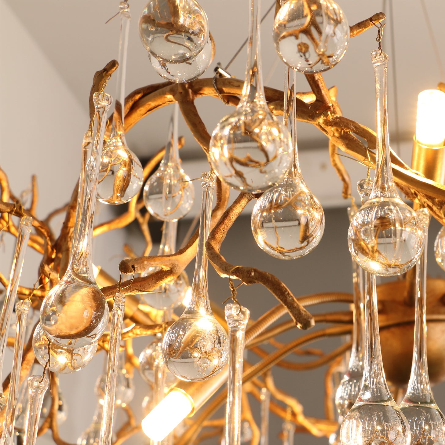 FENWICK CRYSTAL ORB CHANDELIER