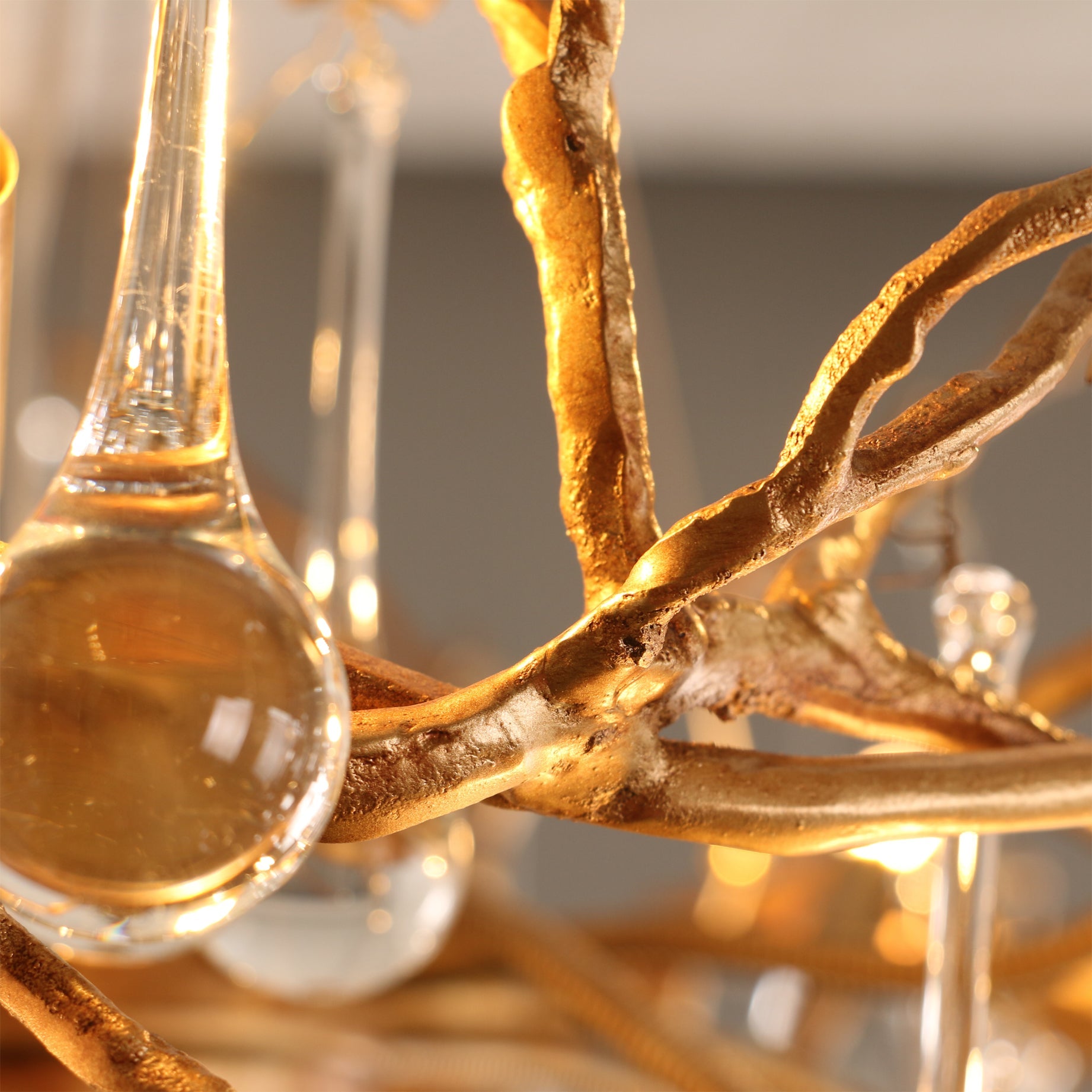 FENWICK CRYSTAL ORB CHANDELIER