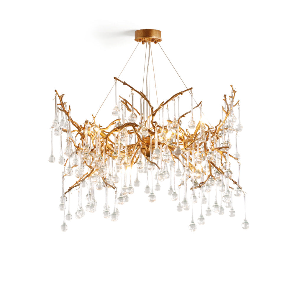 FENWICK CRYSTAL ORB CHANDELIER