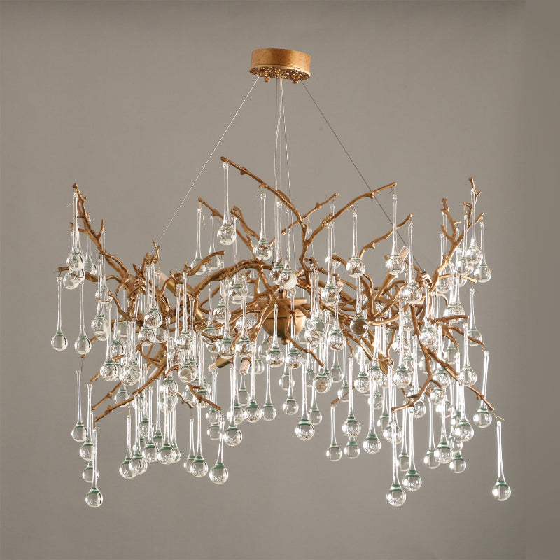 FENWICK CRYSTAL ORB CHANDELIER