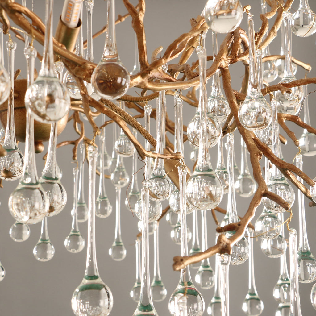 FENWICK CRYSTAL ORB CHANDELIER