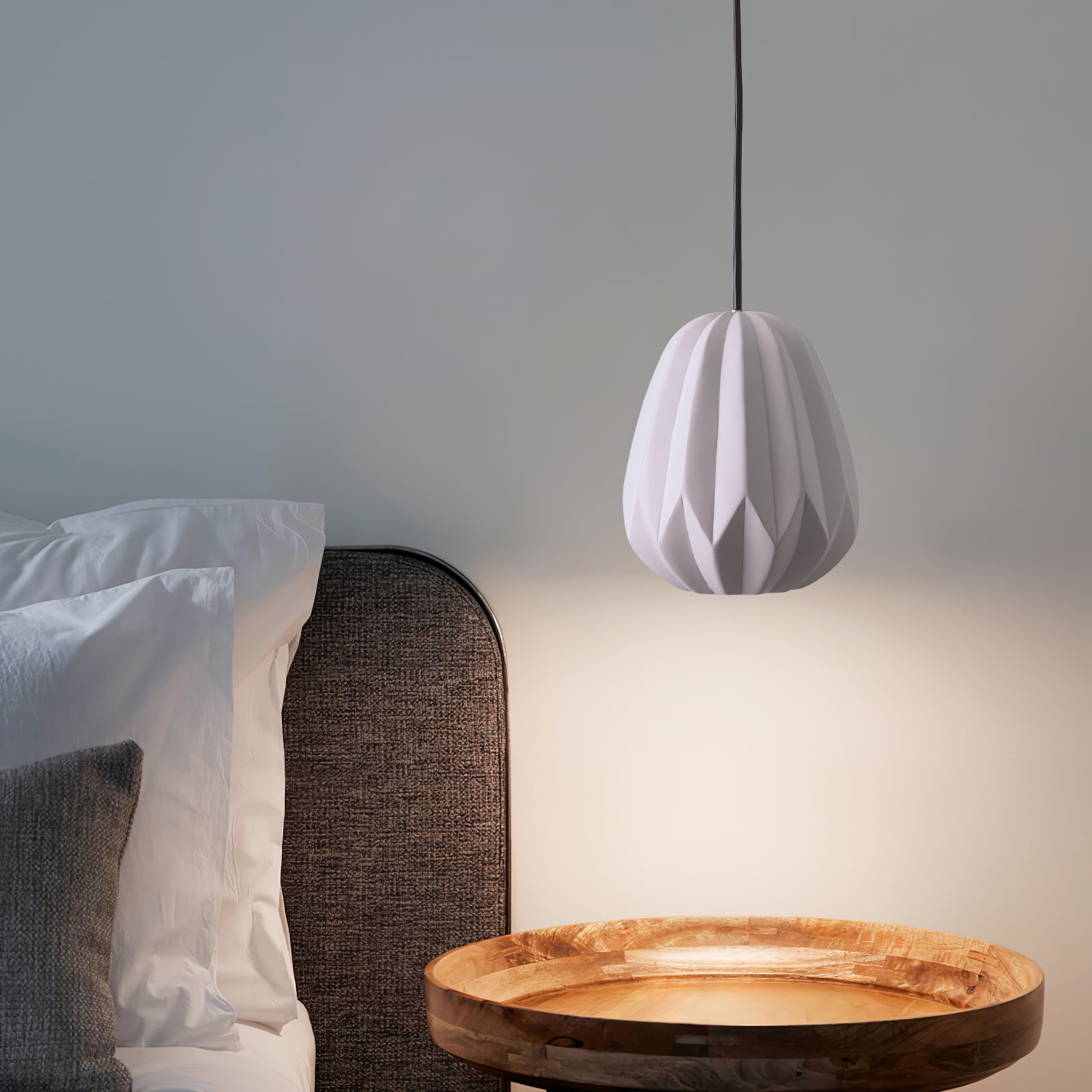CORALINE AMBER RESIN HANGING LANTERN