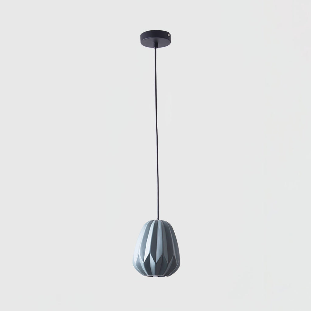 CORALINE AMBER RESIN HANGING LANTERN