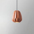 CORALINE AMBER RESIN HANGING LANTERN