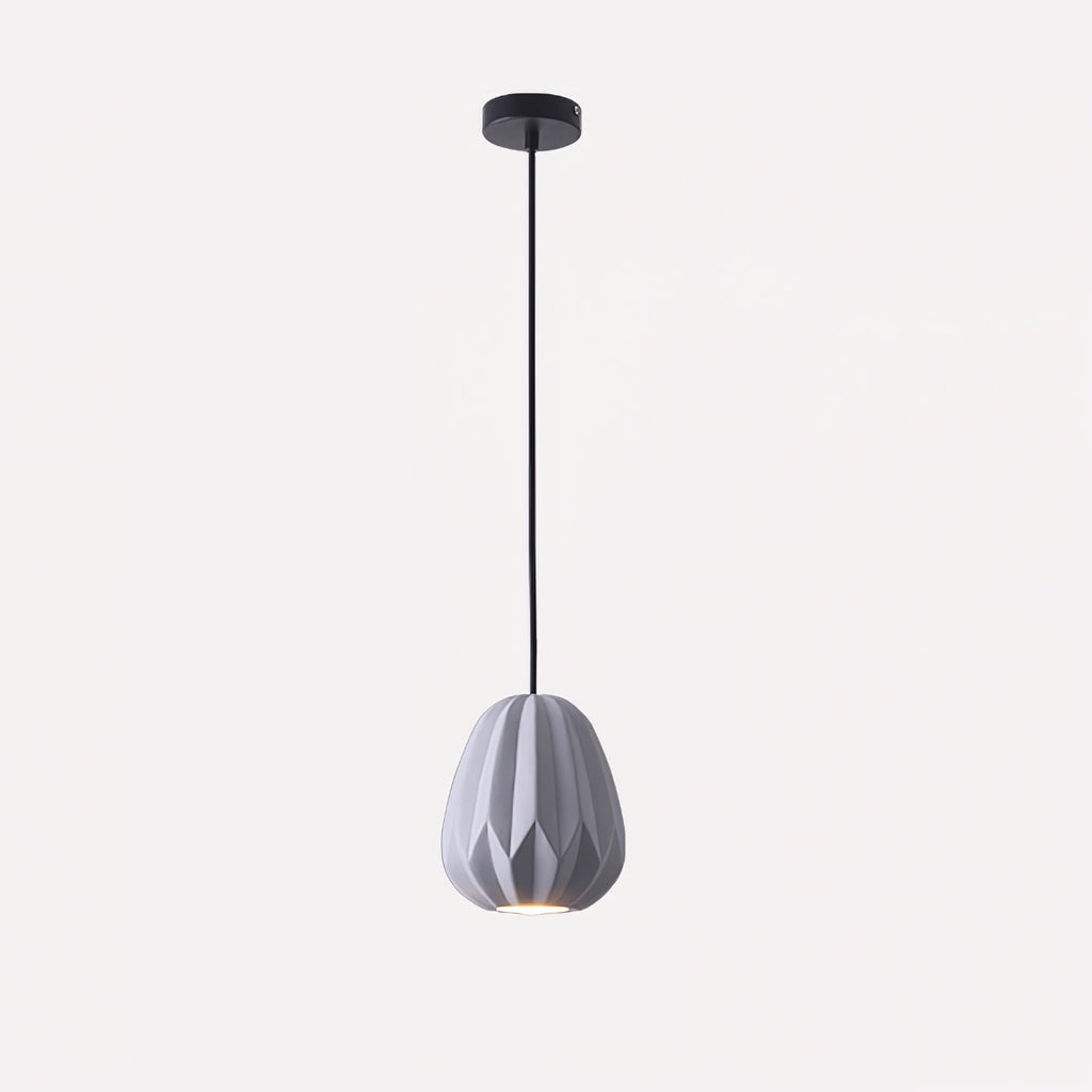 CORALINE AMBER RESIN HANGING LANTERN