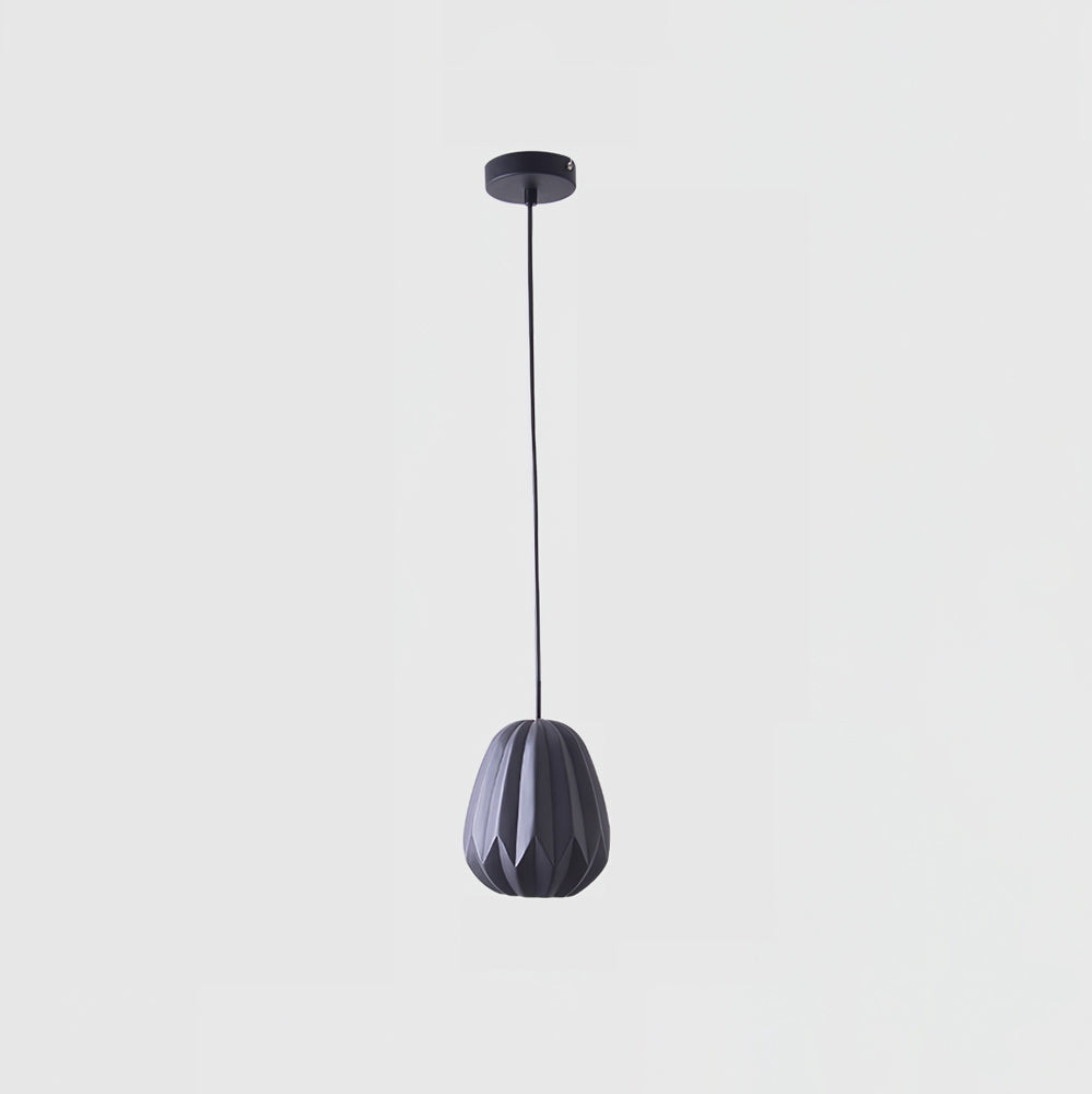 CORALINE AMBER RESIN HANGING LANTERN