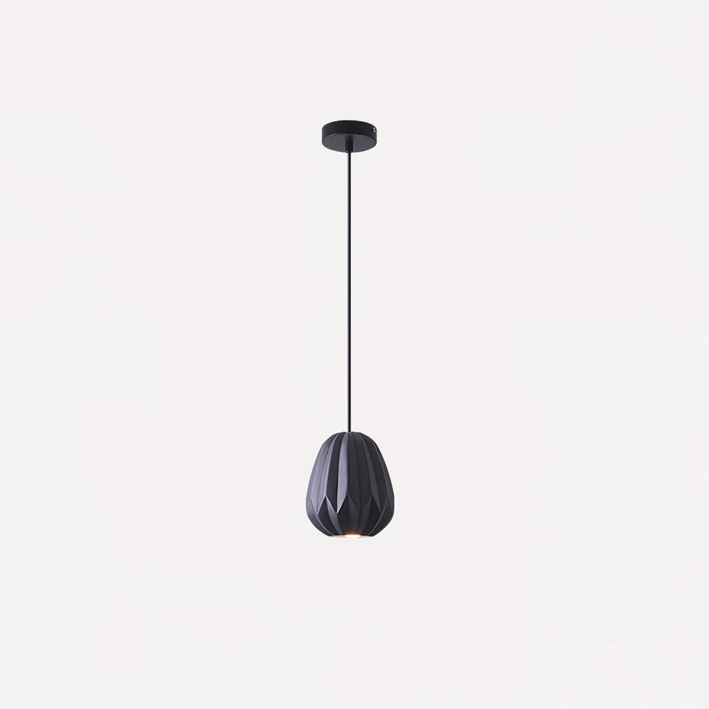 CORALINE AMBER RESIN HANGING LANTERN