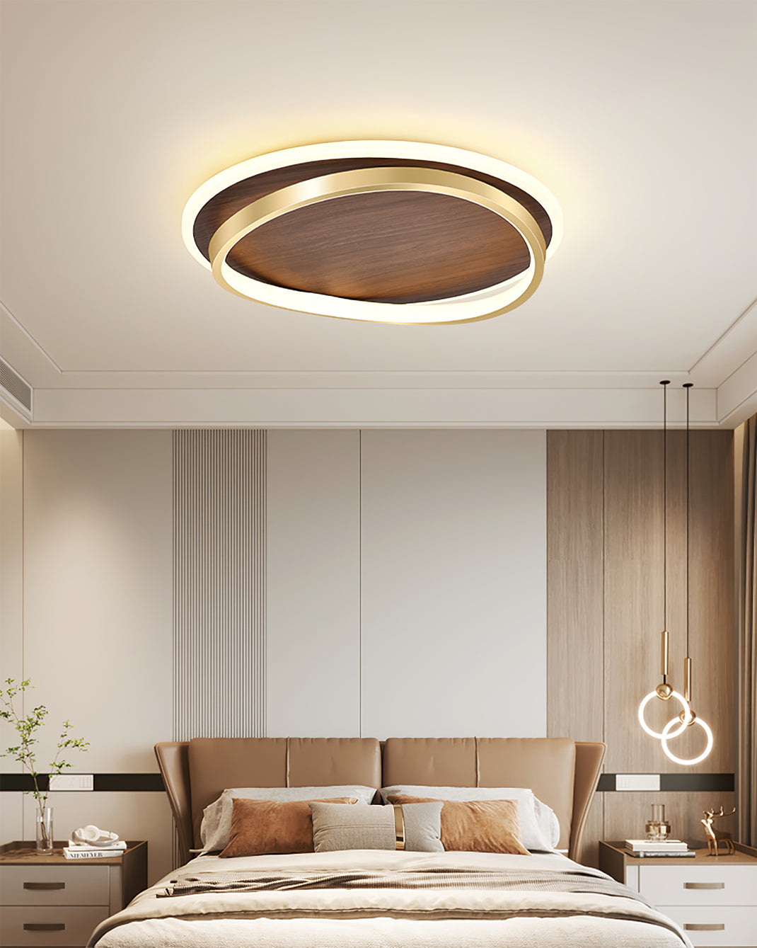 WINTHORPE RUSTIC WOODEN CEILING GLOW