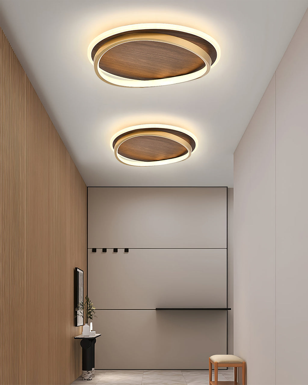 WINTHORPE RUSTIC WOODEN CEILING GLOW