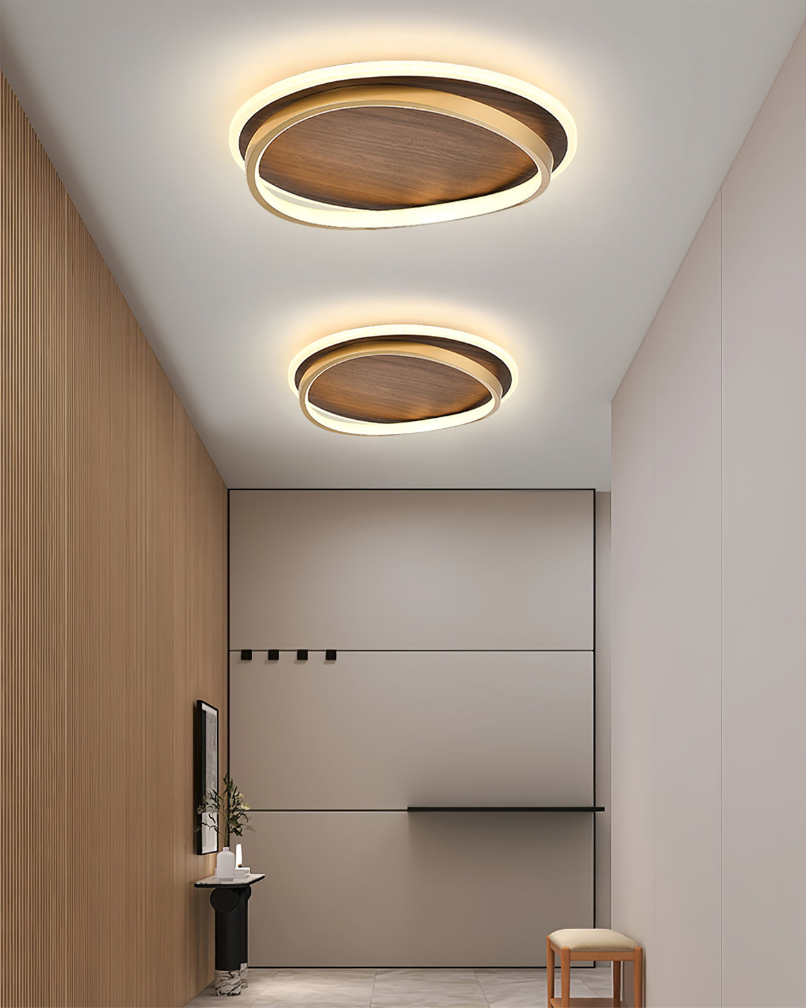 WINTHORPE RUSTIC WOODEN CEILING GLOW