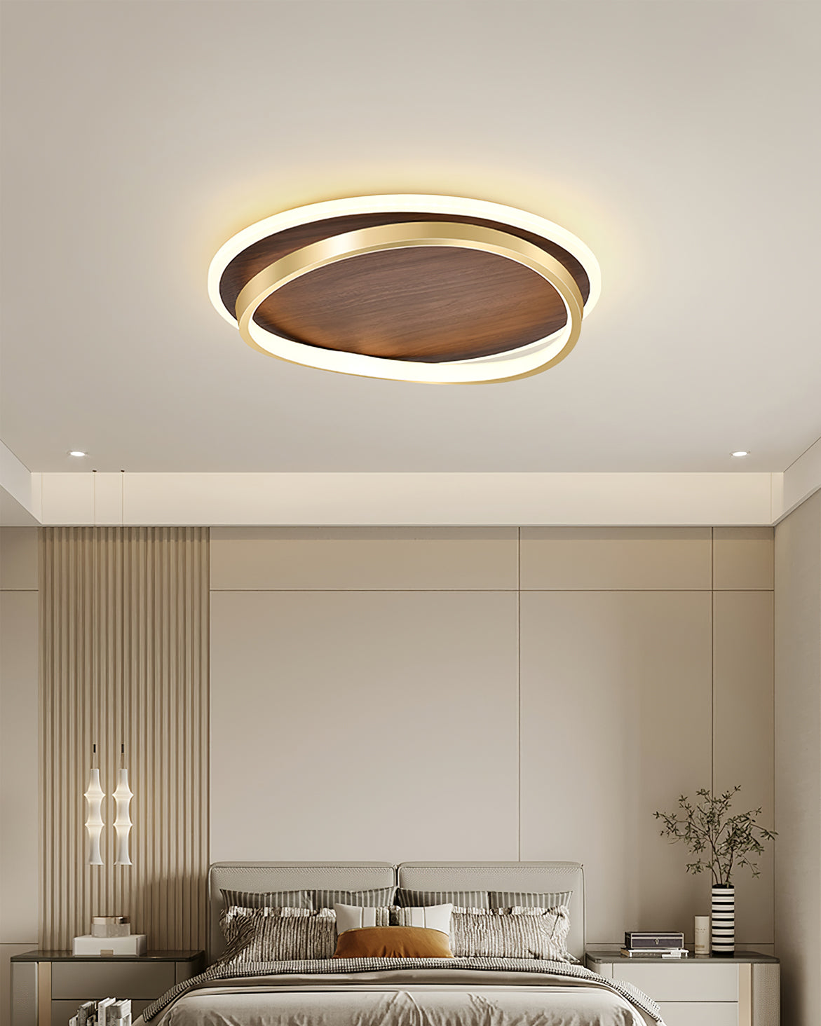WINTHORPE RUSTIC WOODEN CEILING GLOW
