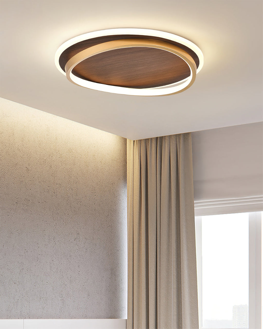 WINTHORPE RUSTIC WOODEN CEILING GLOW