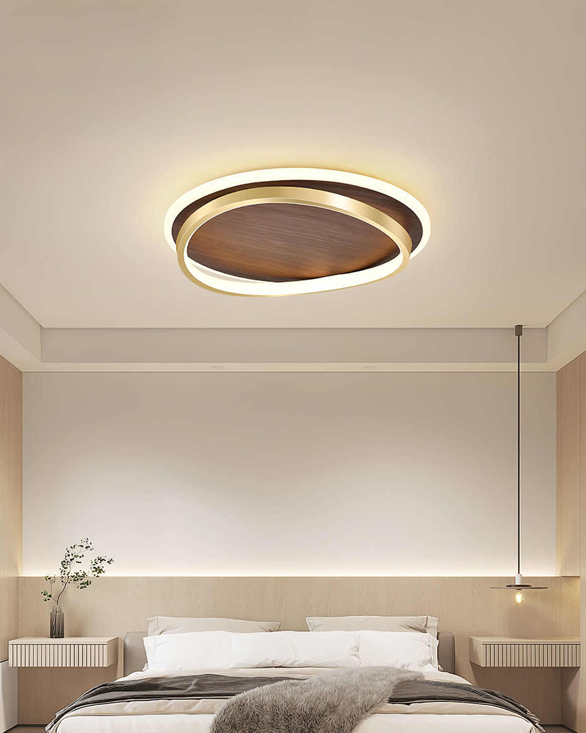 WINTHORPE RUSTIC WOODEN CEILING GLOW