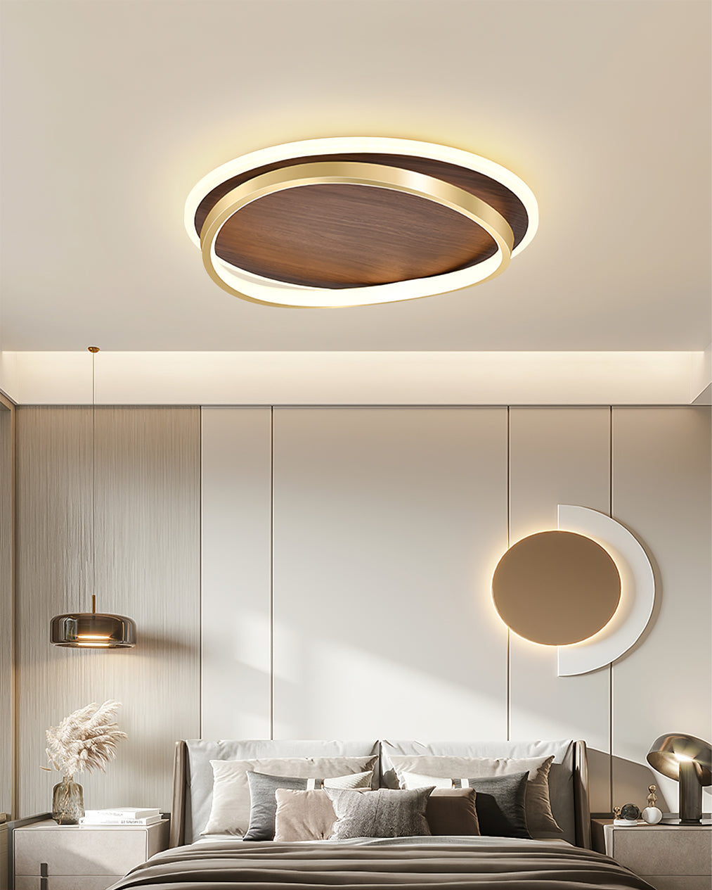 WINTHORPE RUSTIC WOODEN CEILING GLOW
