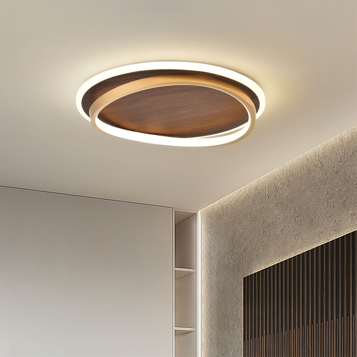 WINTHORPE RUSTIC WOODEN CEILING GLOW
