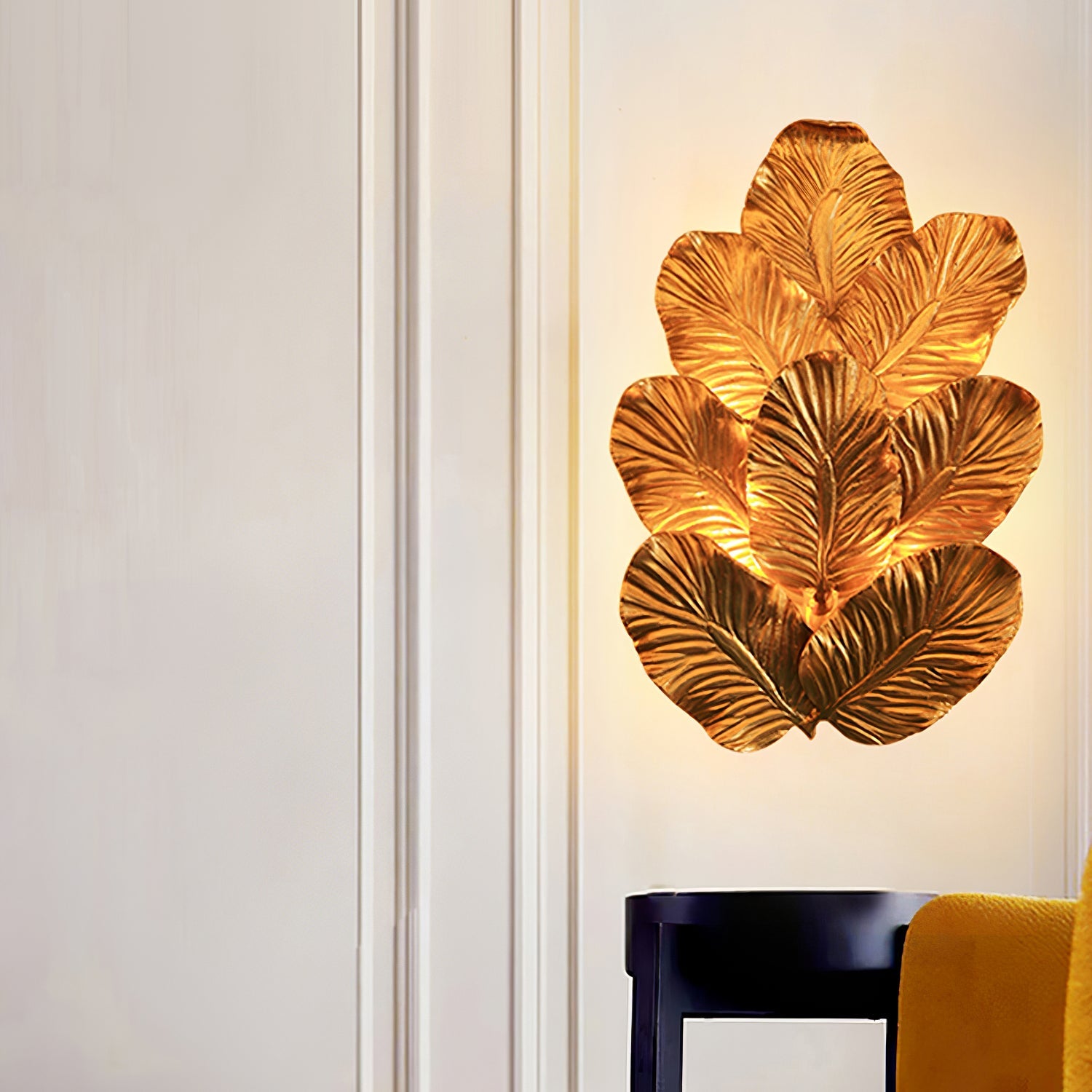 Langston Stacked Stone Wall Sconce