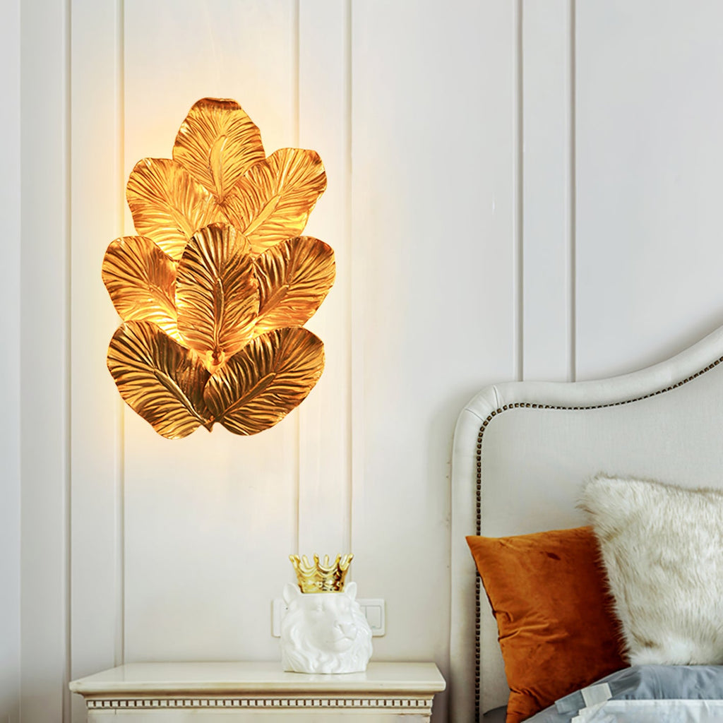 Langston Stacked Stone Wall Sconce