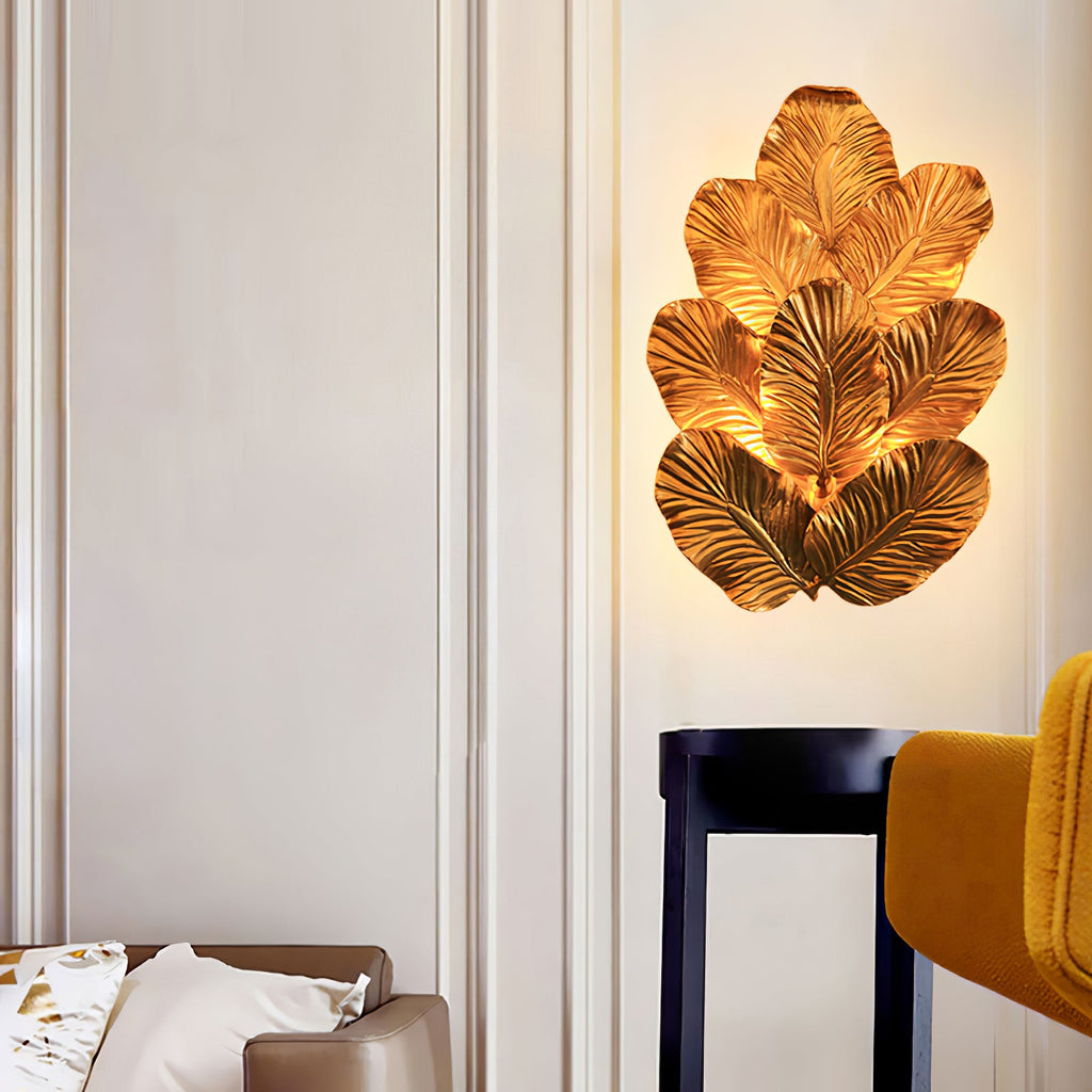 Langston Stacked Stone Wall Sconce