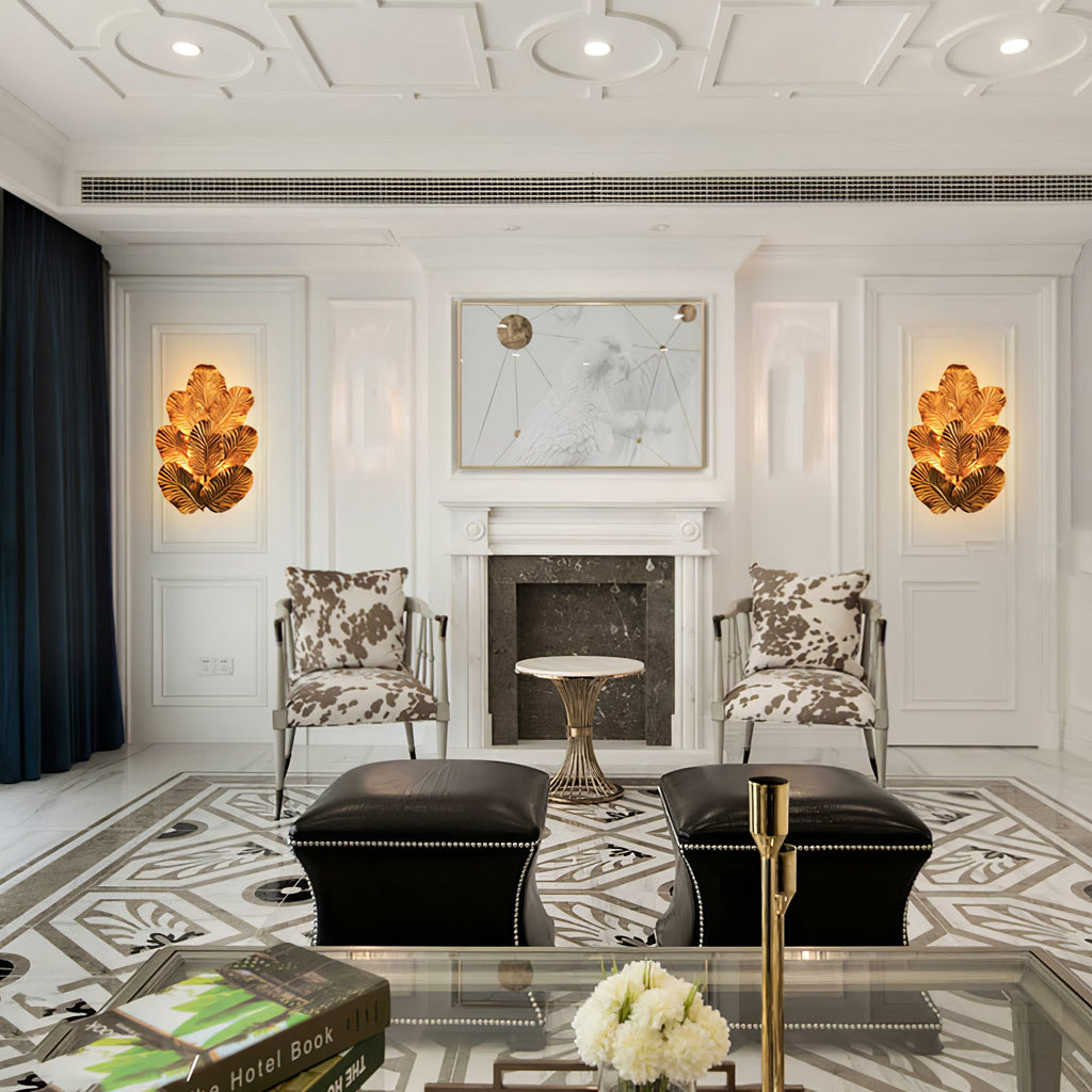 Langston Stacked Stone Wall Sconce