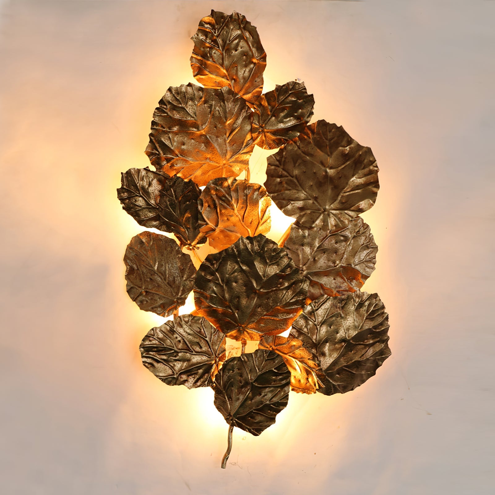 Langston Stacked Stone Wall Sconce