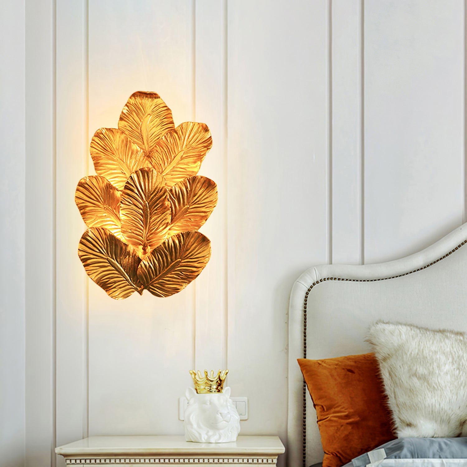 Langston Stacked Stone Wall Sconce