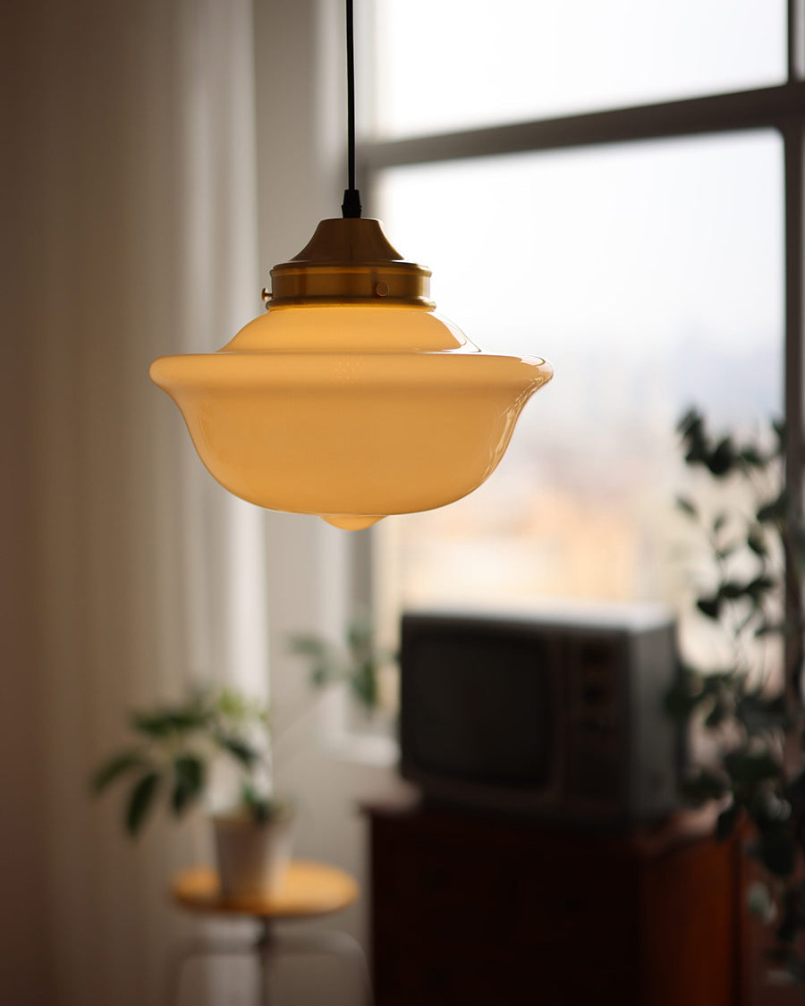 RAVENSDALE GLASS GLOBE HANGING LANTERN