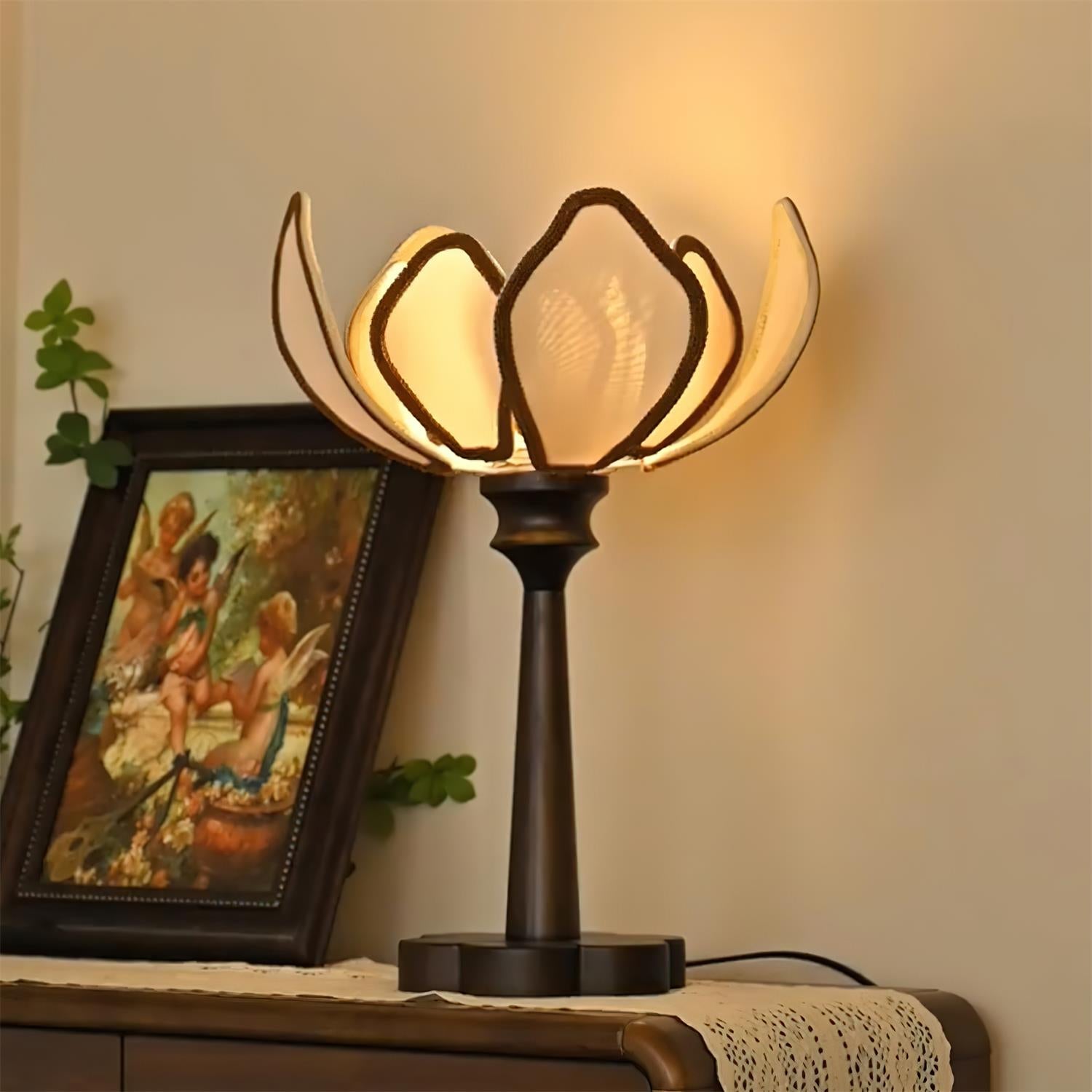 Fitzwilliam Vintage Ceramic Glow Lamp