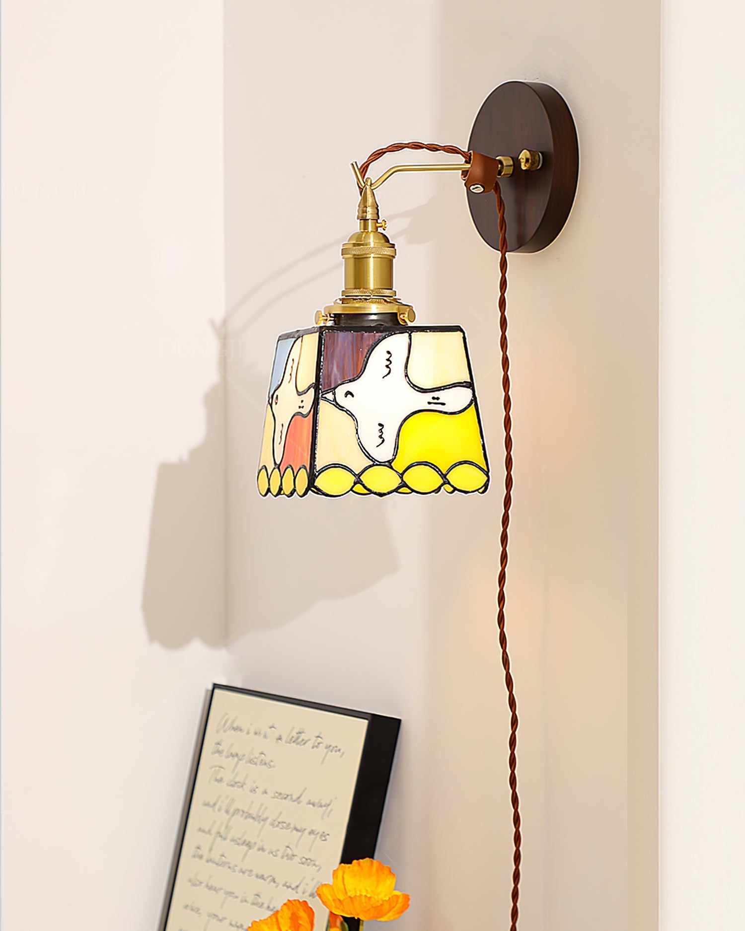 CHURCHILL SERAPHIM ILLUMINATOR WALL SCONCE