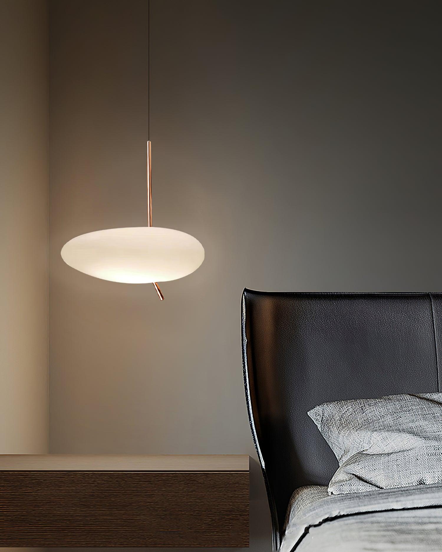 RIVERTON STONE DROPLET HANGING LAMP