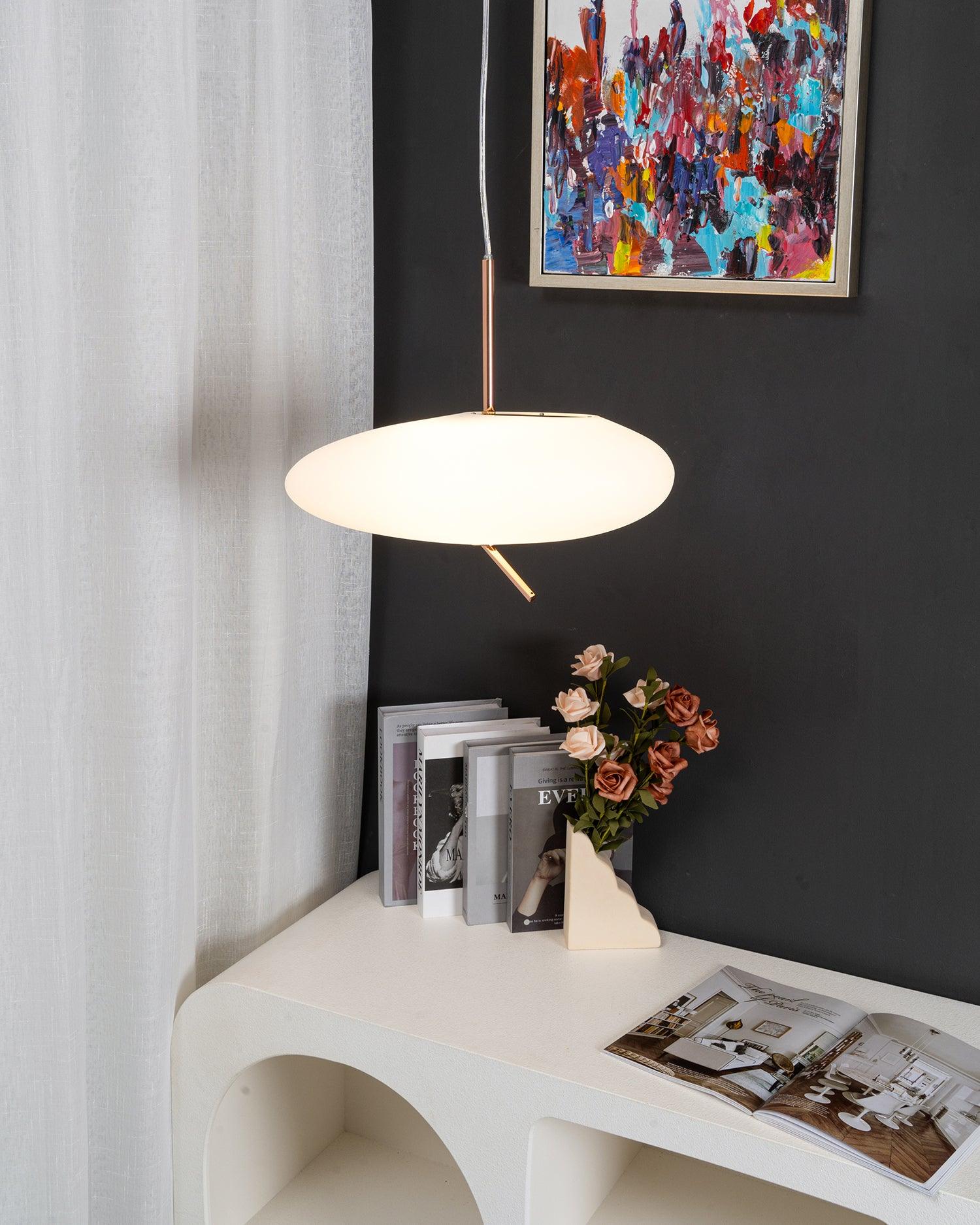 RIVERTON STONE DROPLET HANGING LAMP