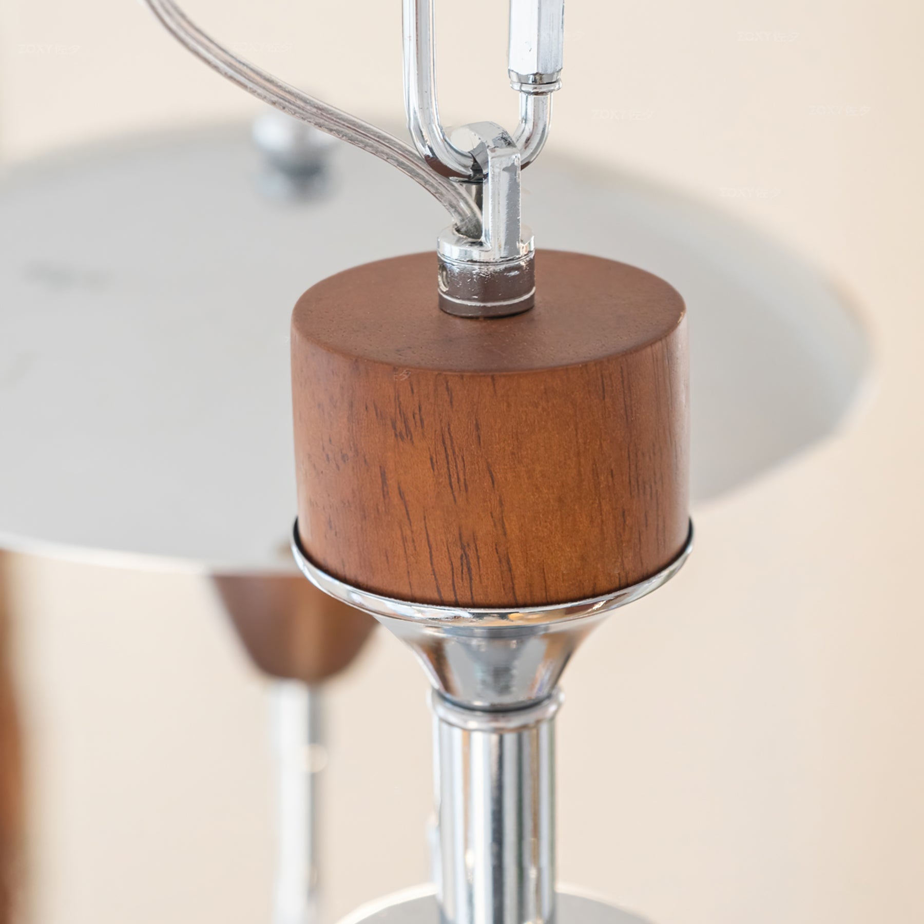 WINTHROP POLISHED METAL DRAPED LIGHTING
