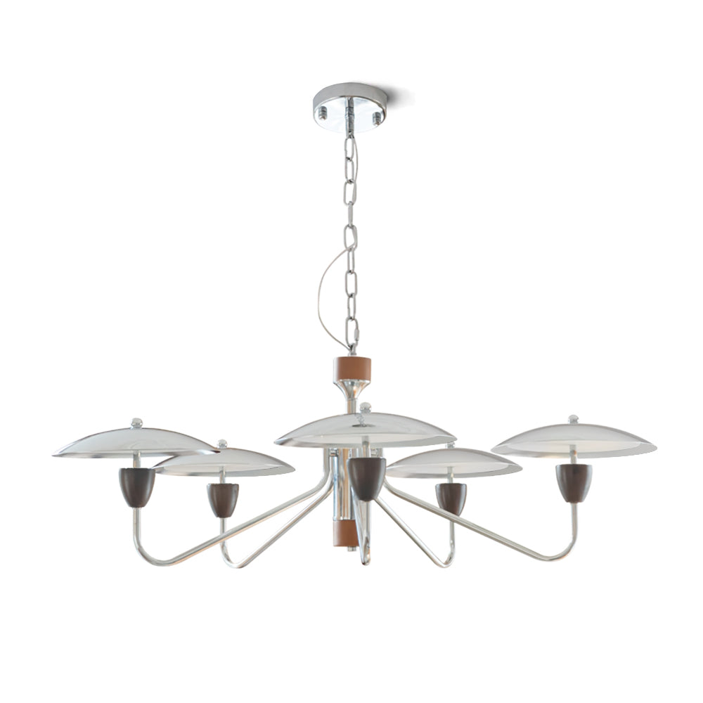 WINTHROP POLISHED METAL DRAPED LIGHTING