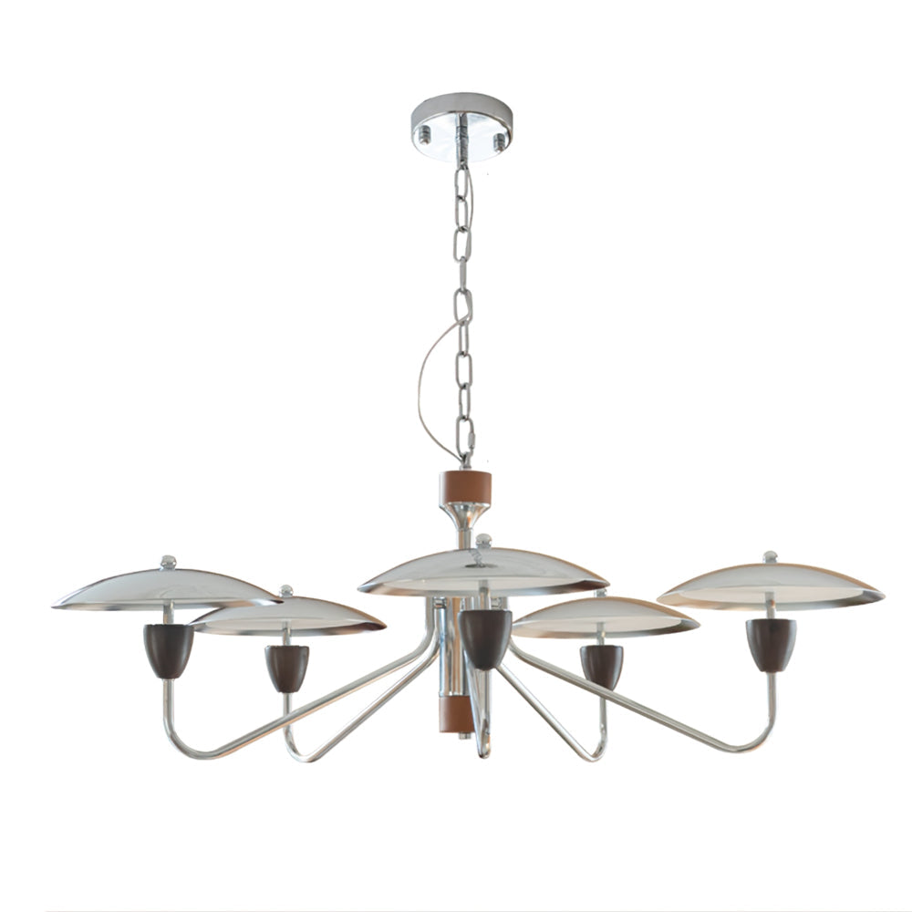 WINTHROP POLISHED METAL DRAPED LIGHTING
