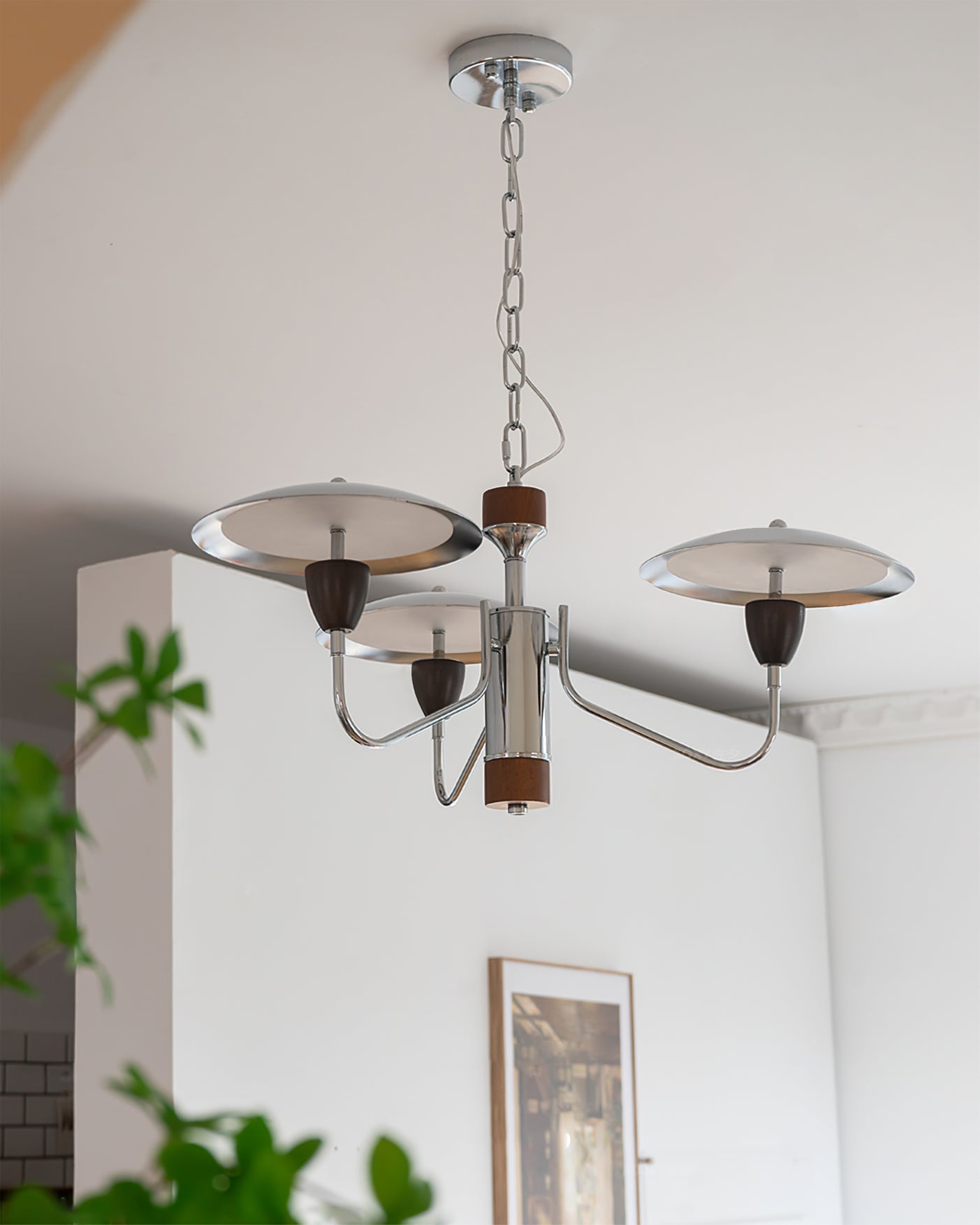 WINTHROP POLISHED METAL DRAPED LIGHTING