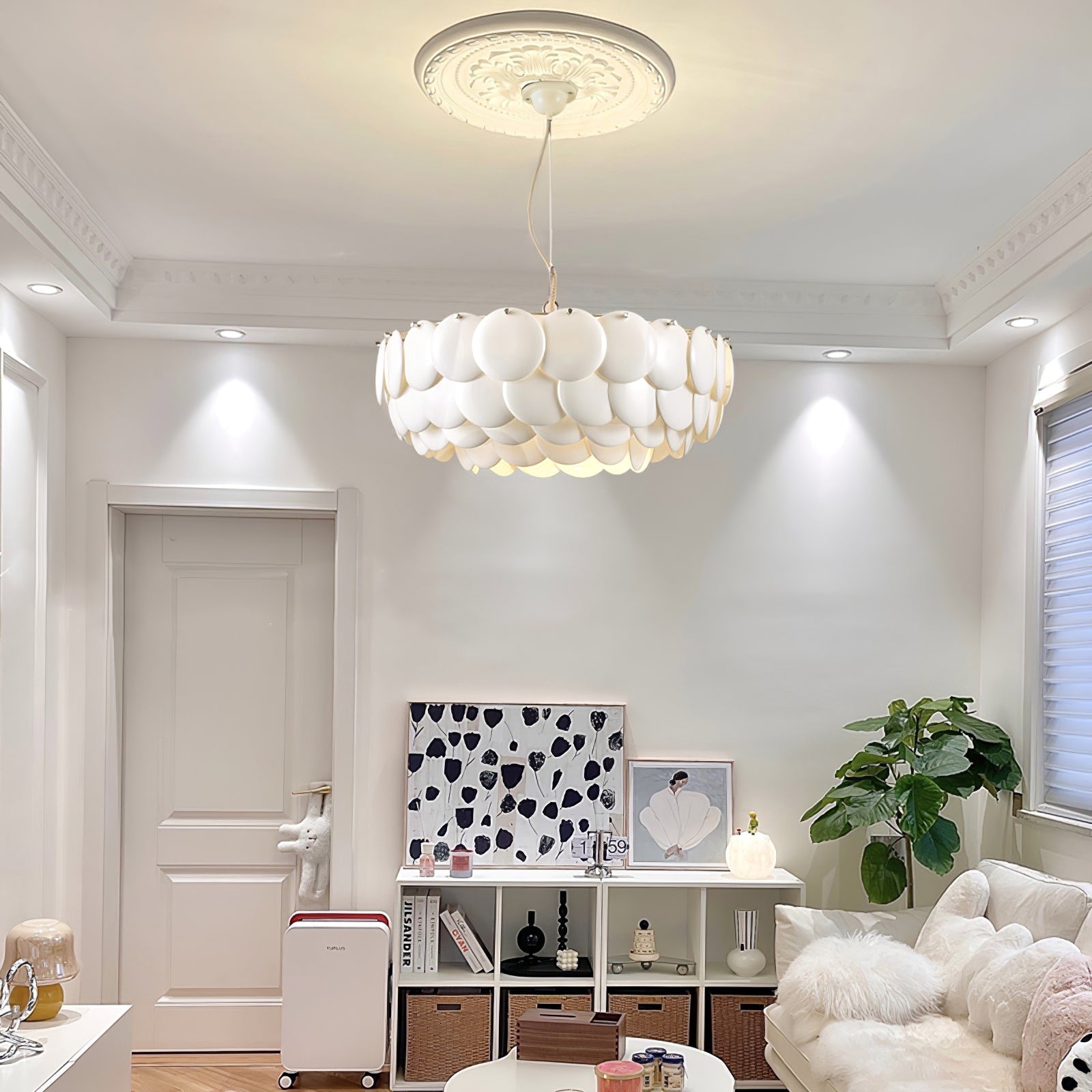 RAVENSHILL CRYSTAL SPHERE CHANDELIER