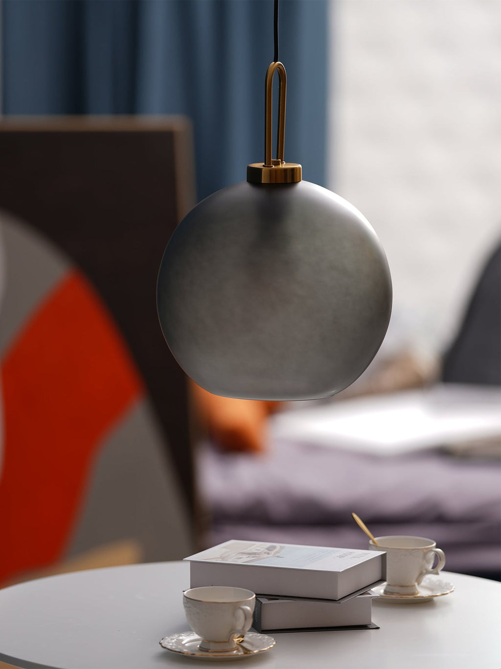 WINTHORPE CRYSTAL DROPLET HANGING LIGHT