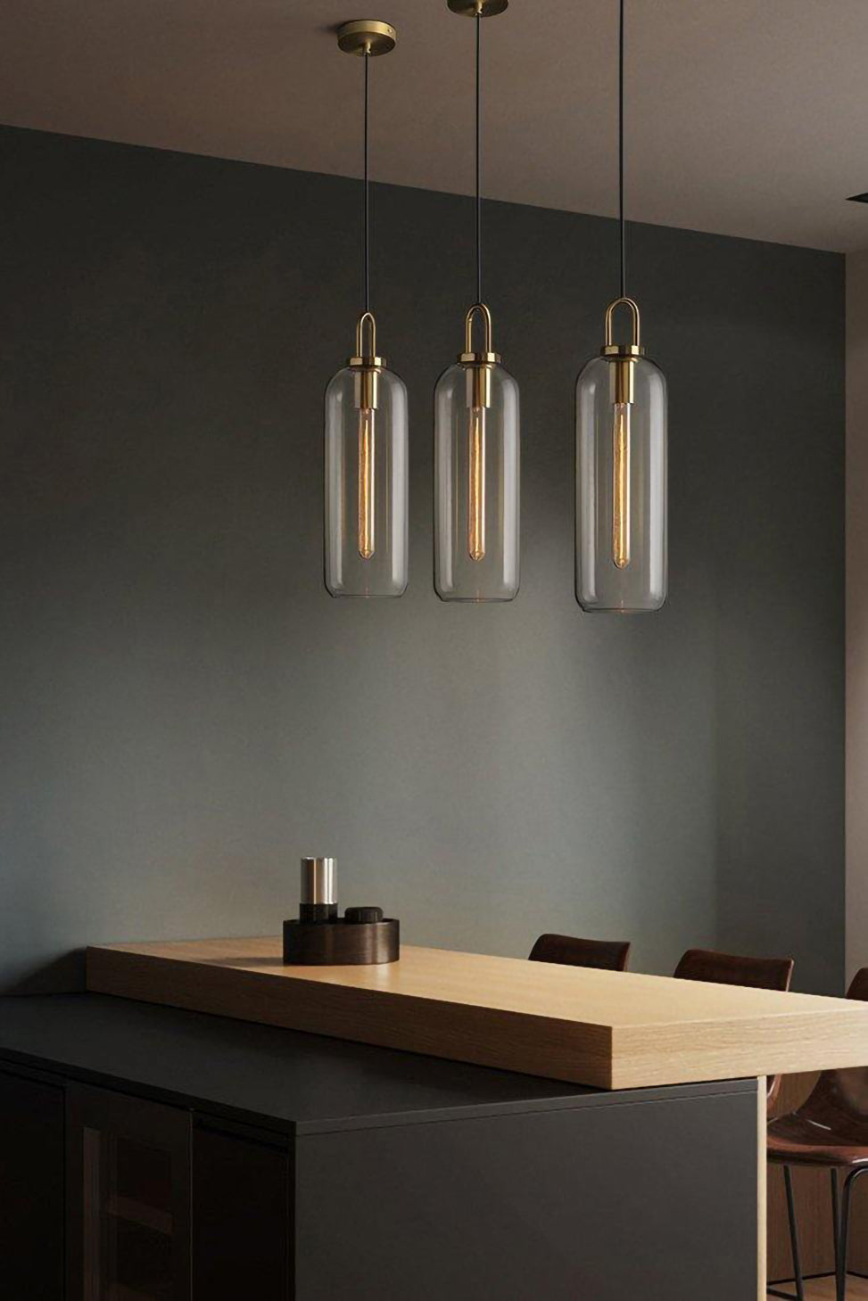 WINTHORPE CRYSTAL DROPLET HANGING LIGHT