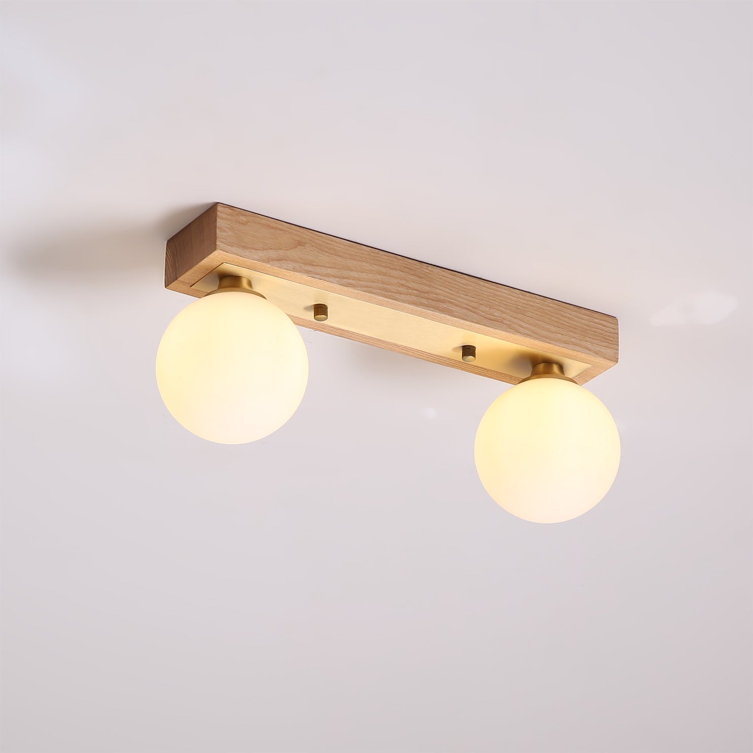 WINTHORPE RUSTIC WOODEN LANTERN CEILING FIXTURE