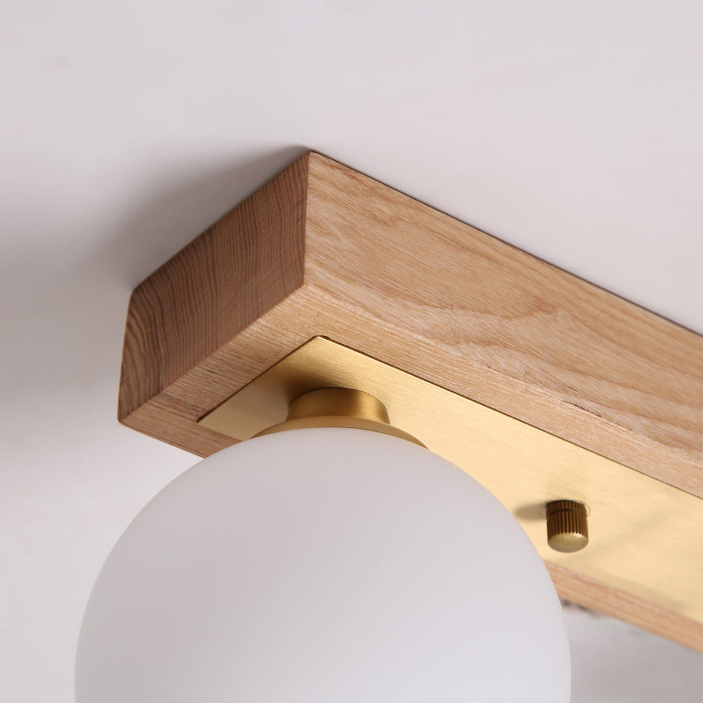 WINTHORPE RUSTIC WOODEN LANTERN CEILING FIXTURE