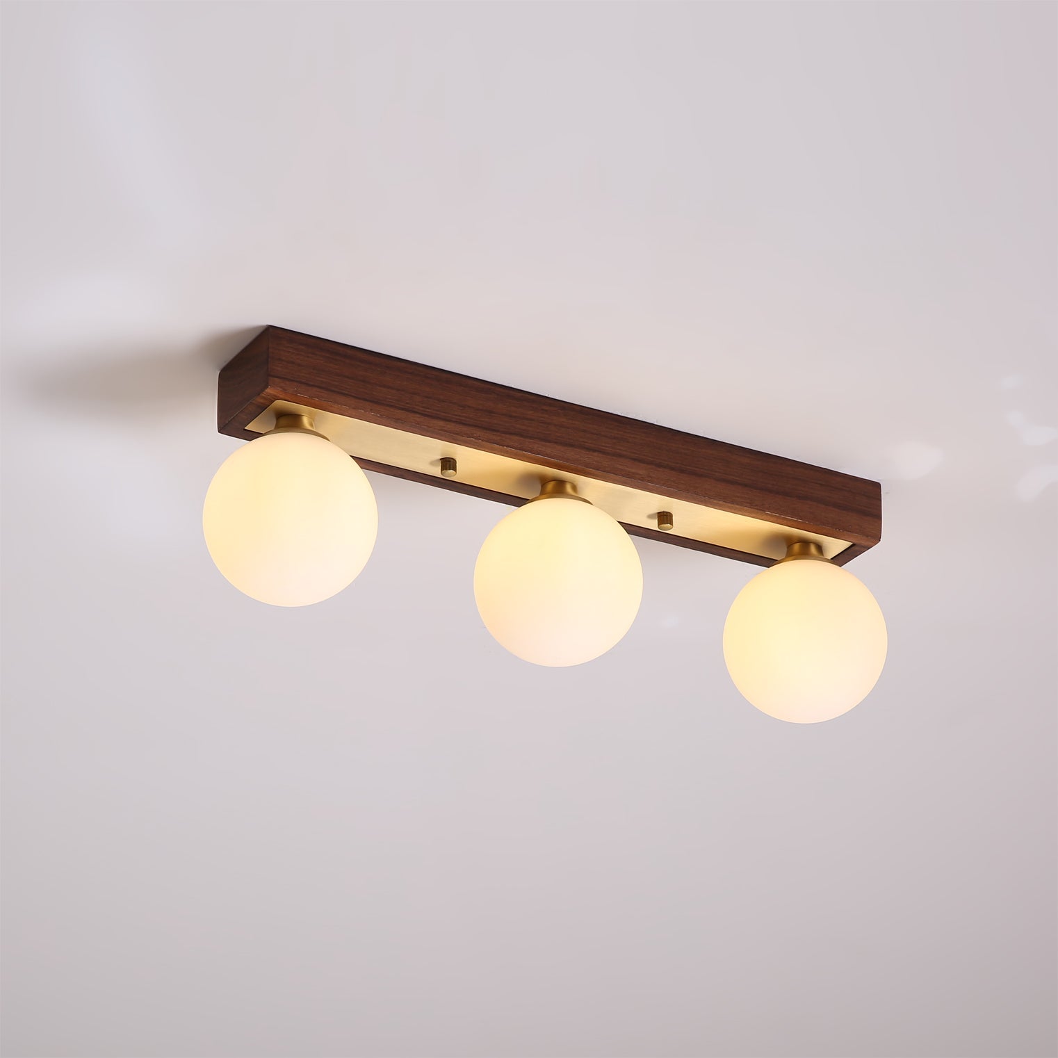 WINTHORPE RUSTIC WOODEN LANTERN CEILING FIXTURE