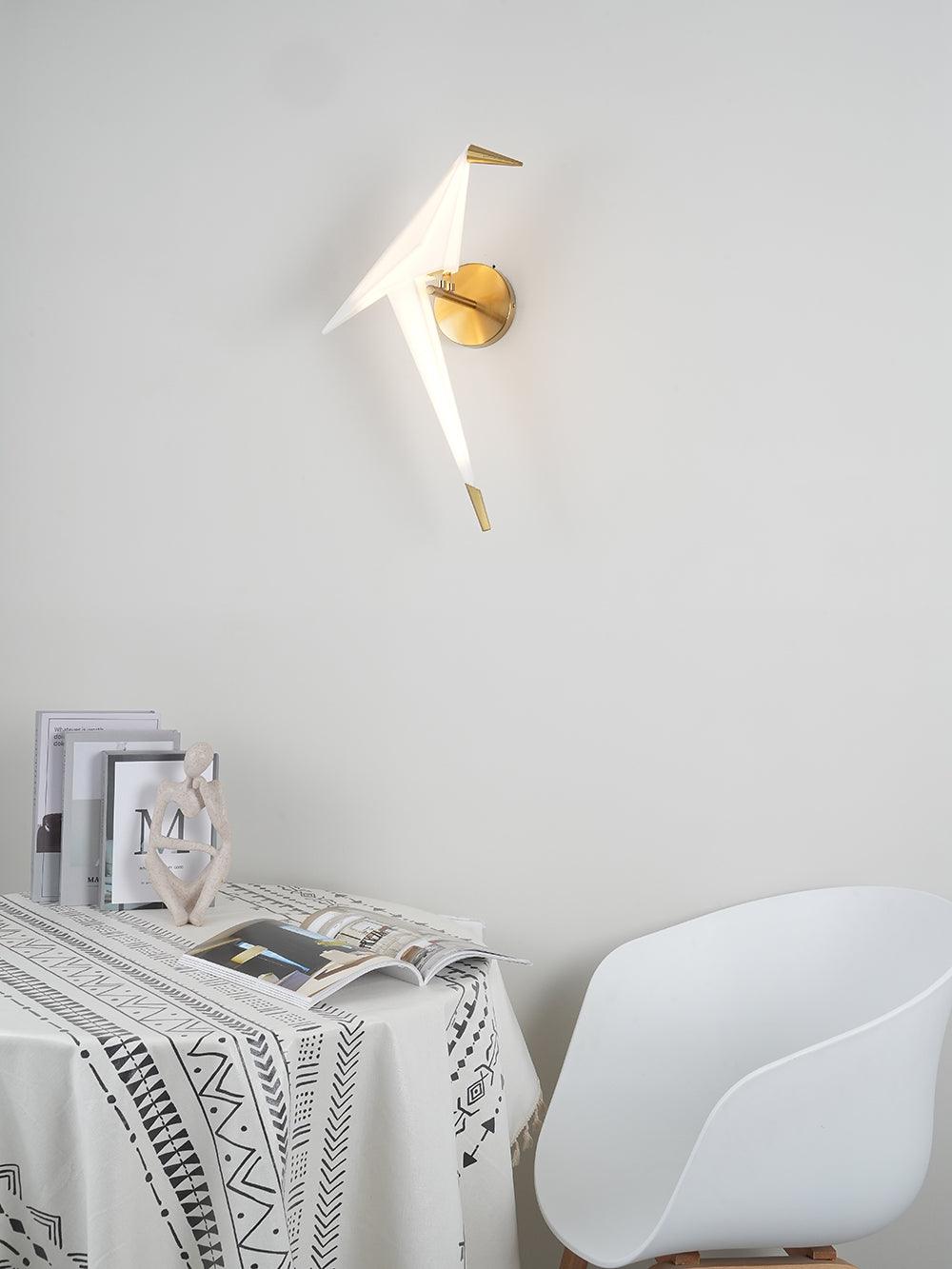 THISTLEDOWN AVIAN WALL SCONCE